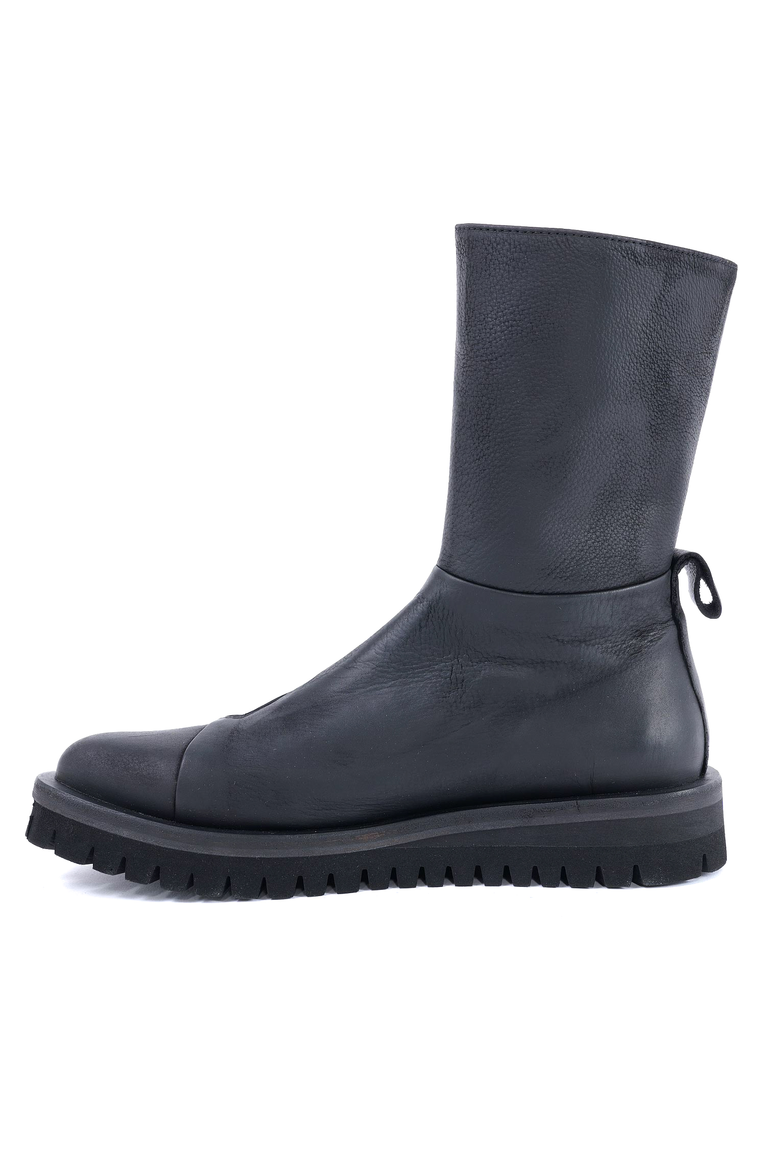Leather boots - Black - 10781