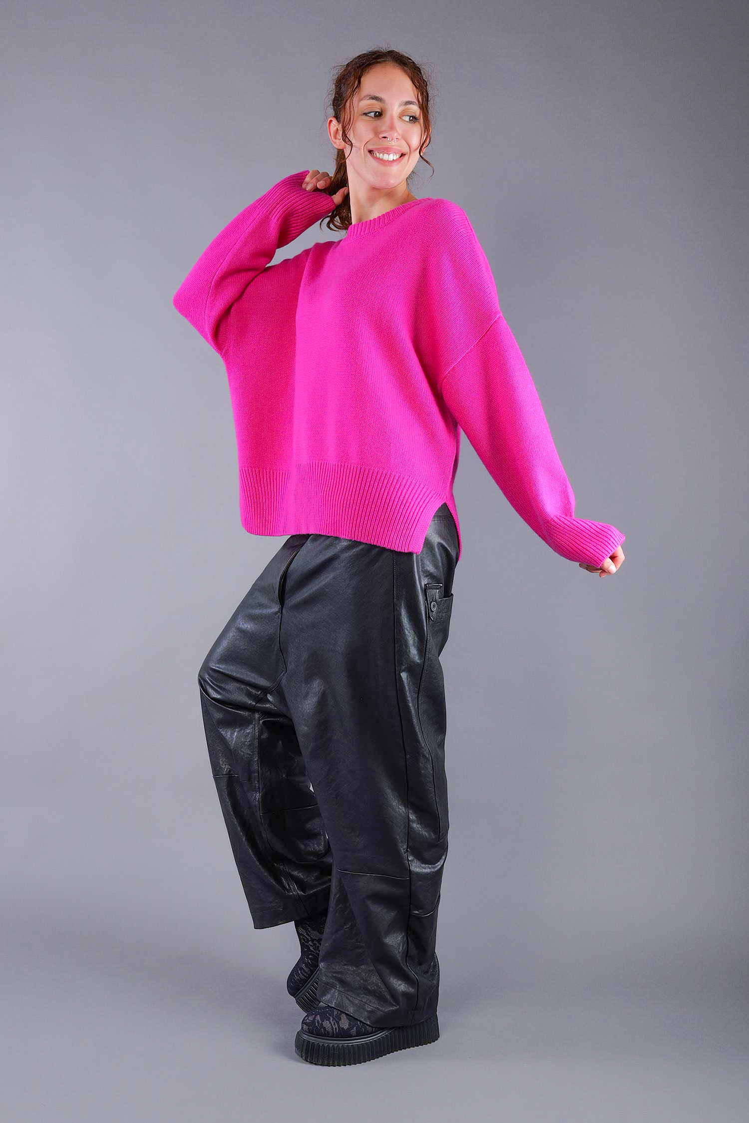 Kaschmir Pullover - Coral - 2465