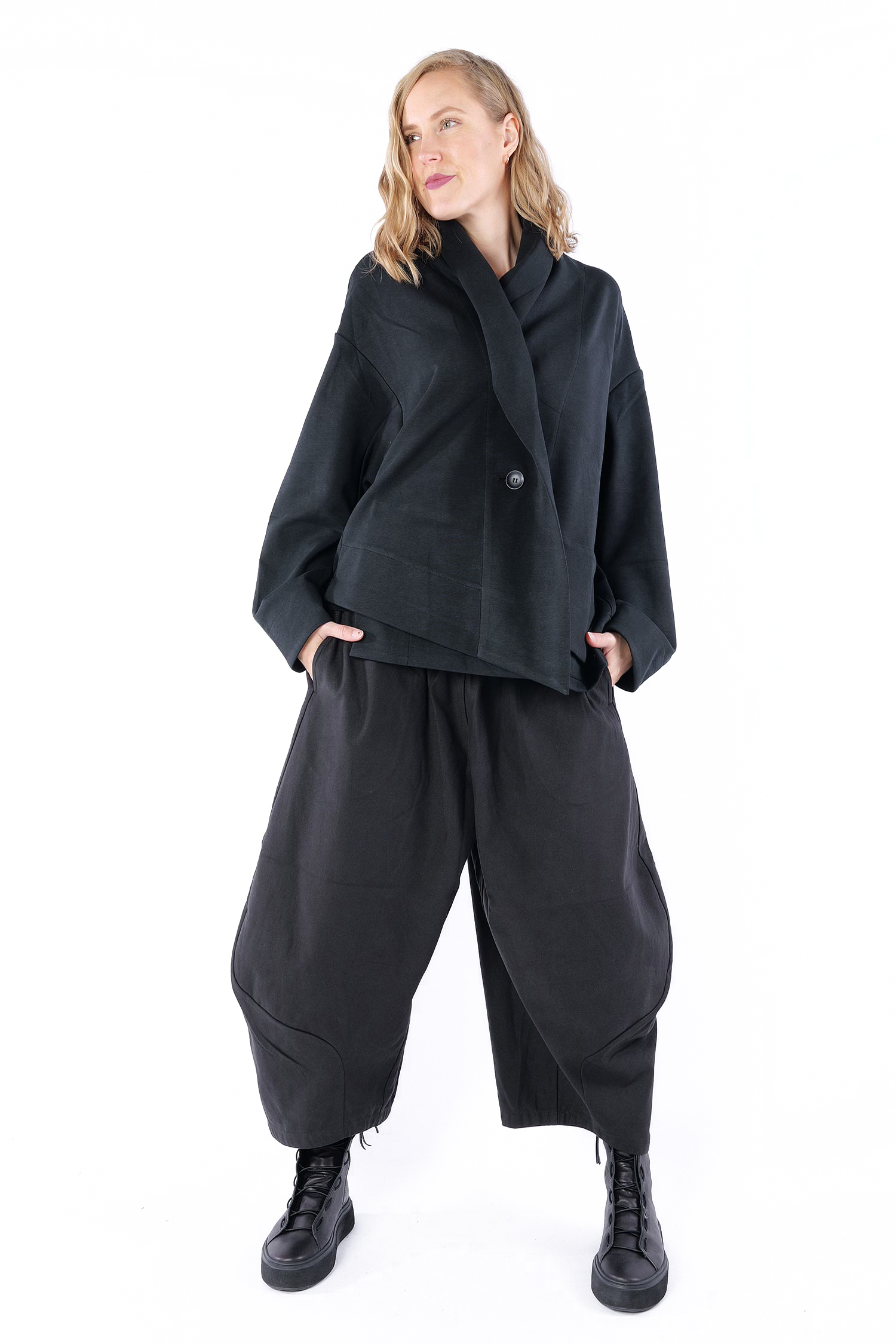 Oversize Jacke - Schwarz - 253627