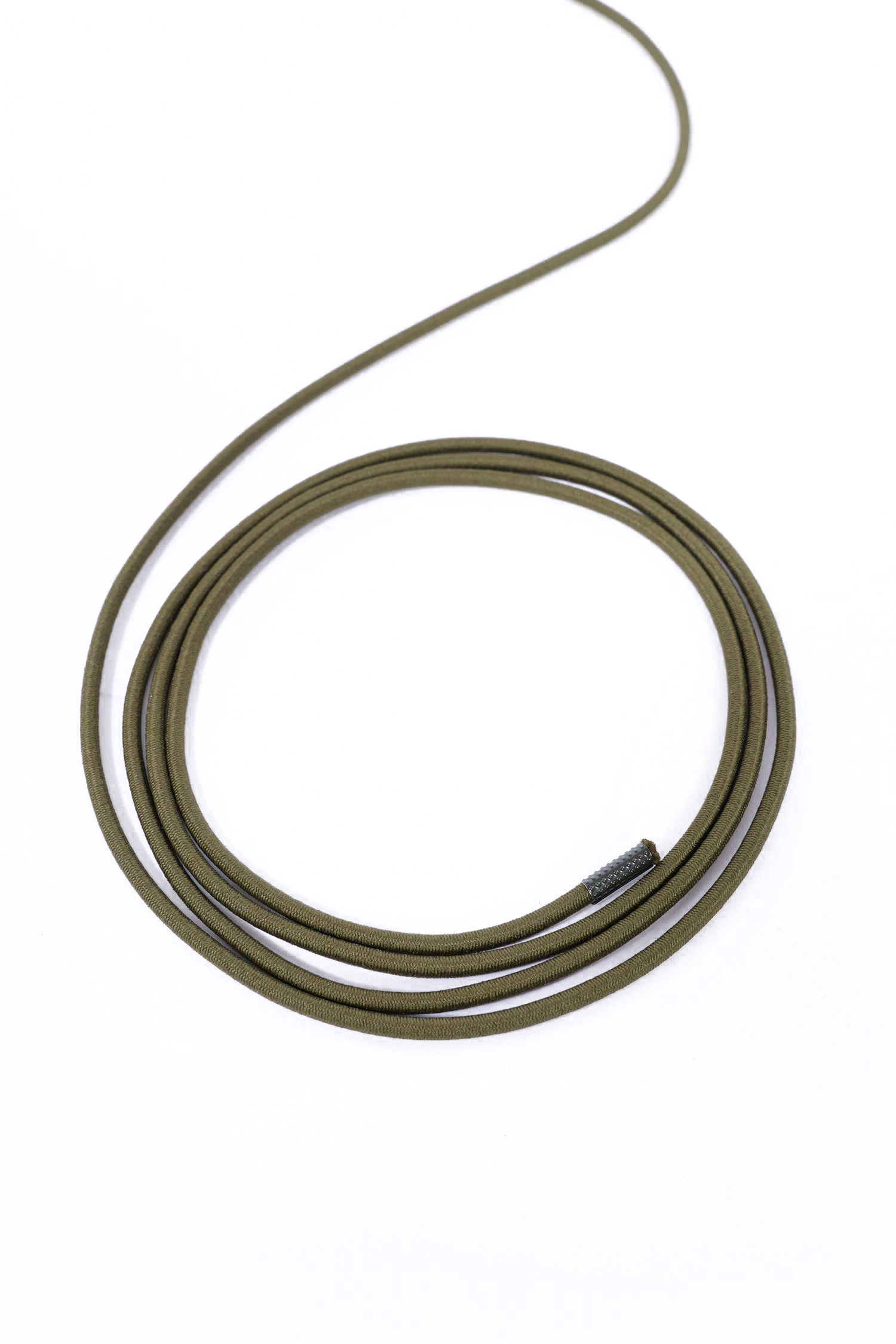 Elastische Schnürsenkel - 3mm - Dunkelgrün