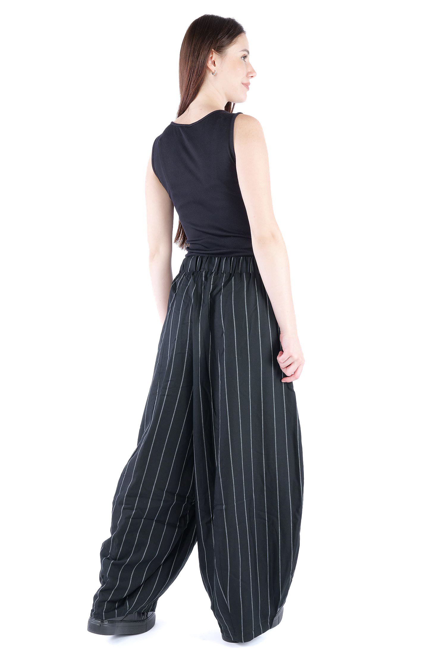 Gestreifte Hose - Black stripe - Kalmino