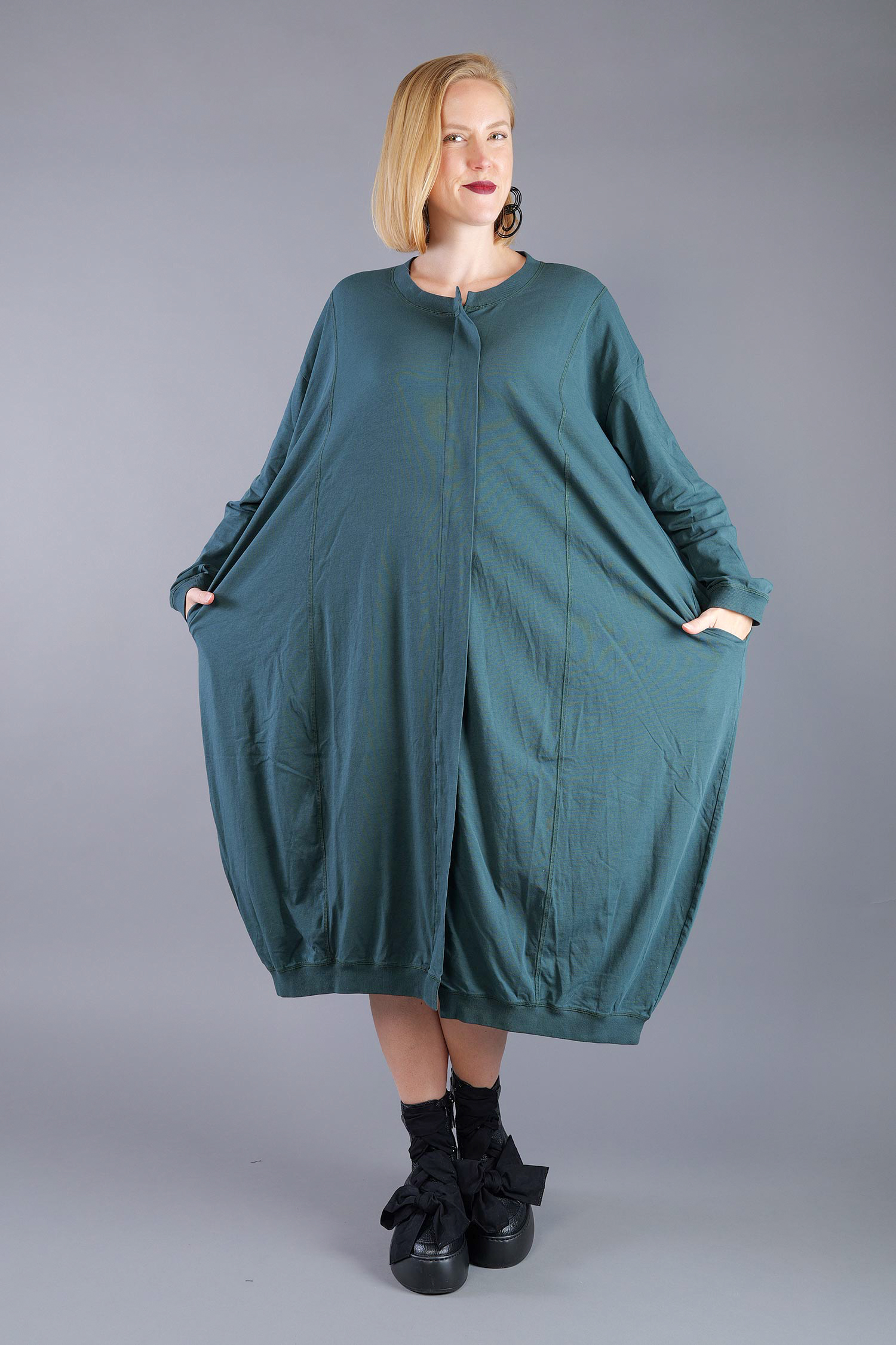 Jersey dress - Forest - 2263260907