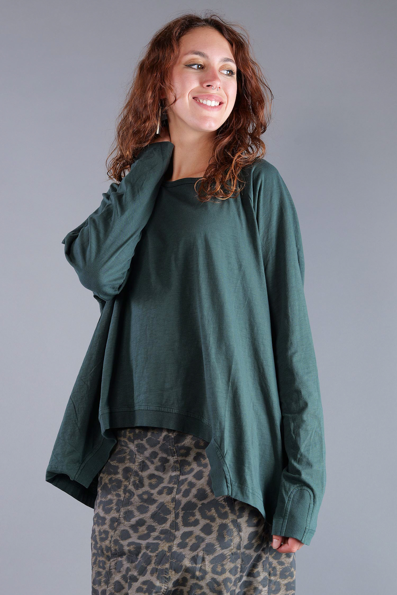 Oversize Pullover - Forest - 2263640513