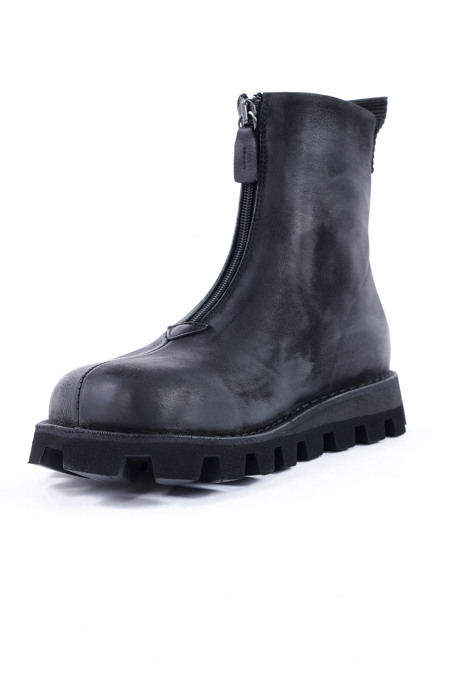 Boots mit Reißverschluss - Schwarz - 9230