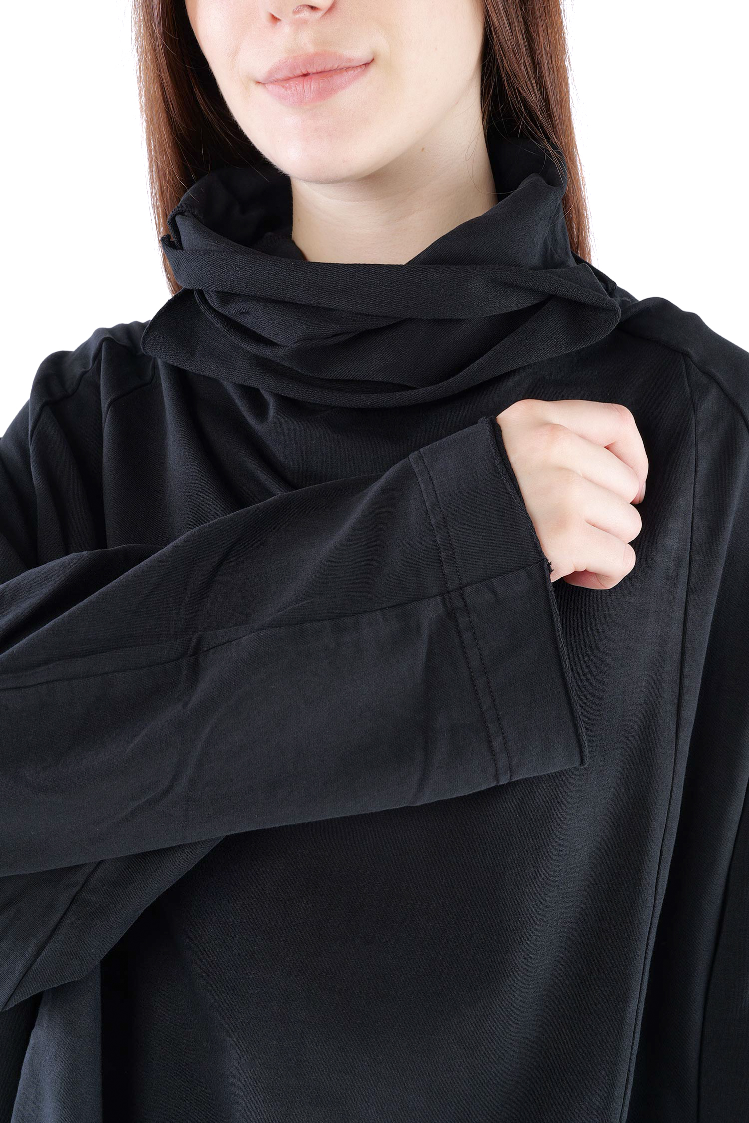 Oversized sweat pullover - Black - 2261280505