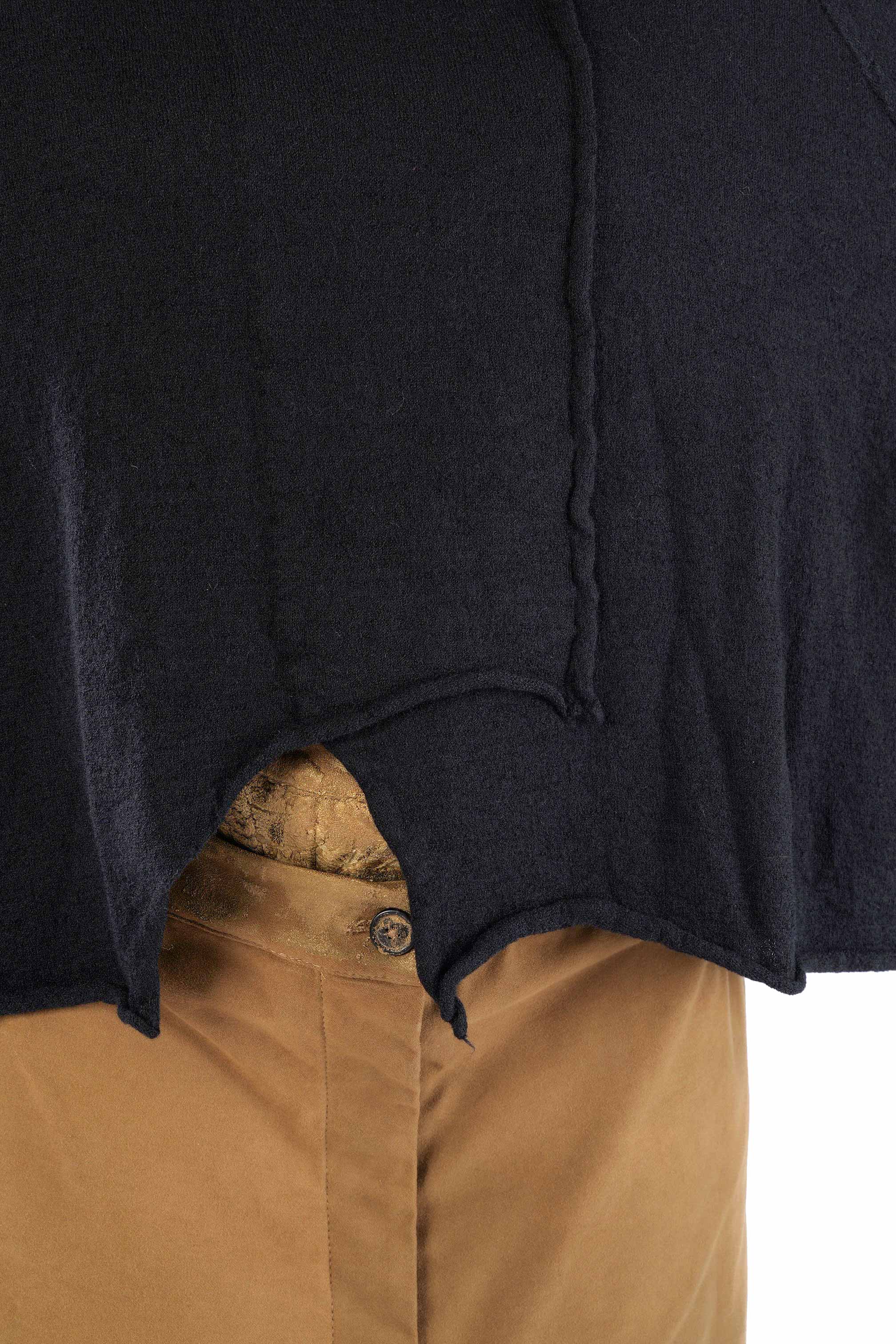 Oversize Wollpullover - Schwarz - 2261680713