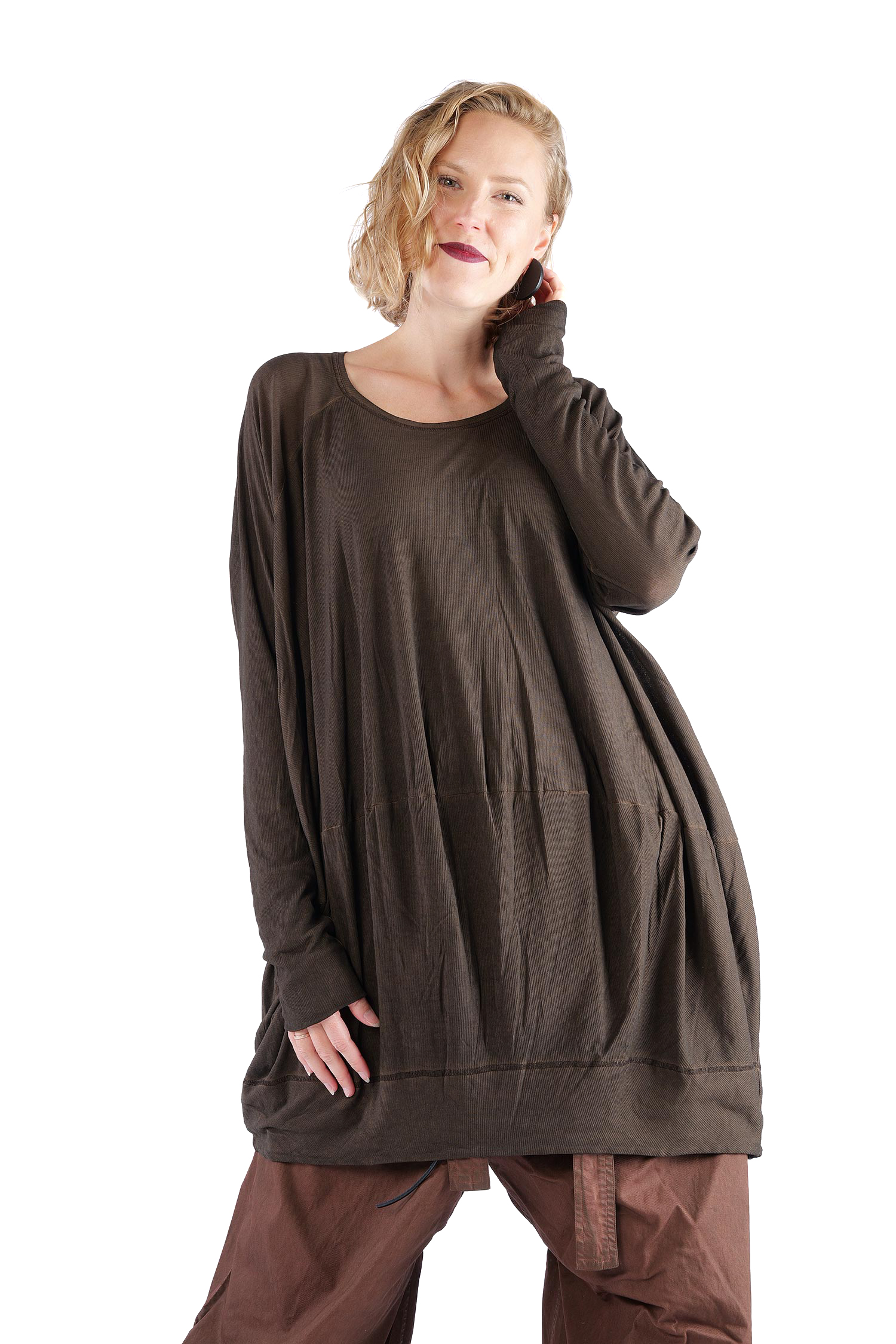 Oversize Tunika - Umbra cloud - 2261140515