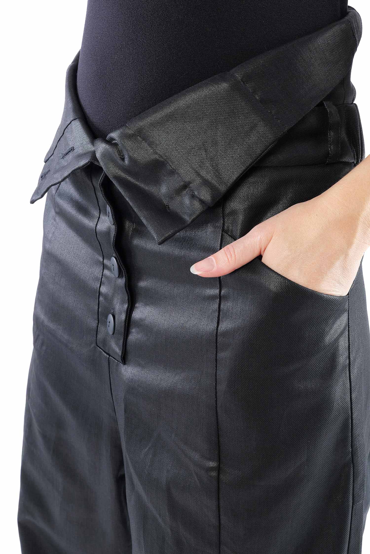 Beschichtete Hose - Black coated - Hedge