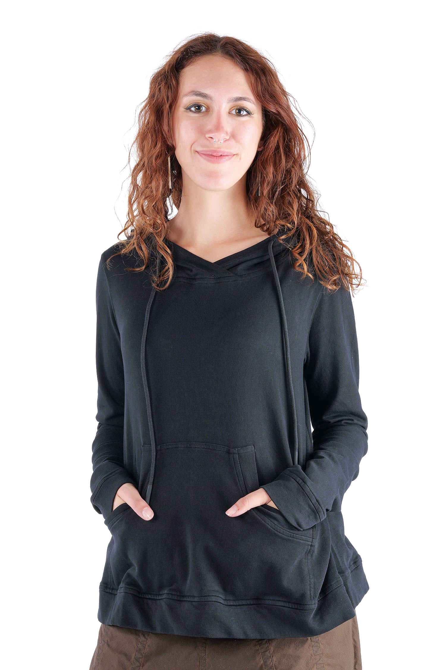 A-Linien Sweater - Schwarz - 2263290518