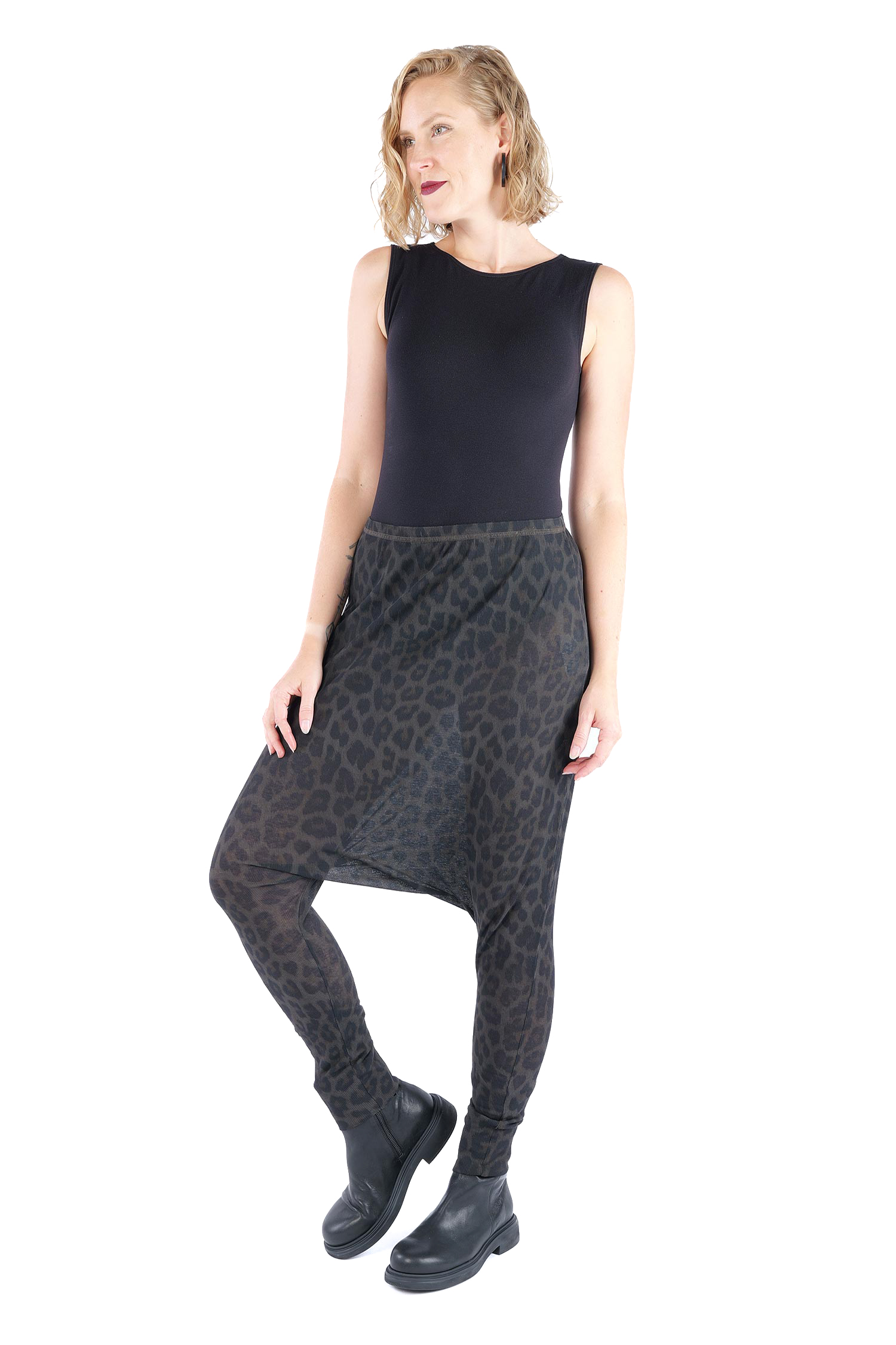 Rippjersey Hose - Leo black cloud - 2261140101