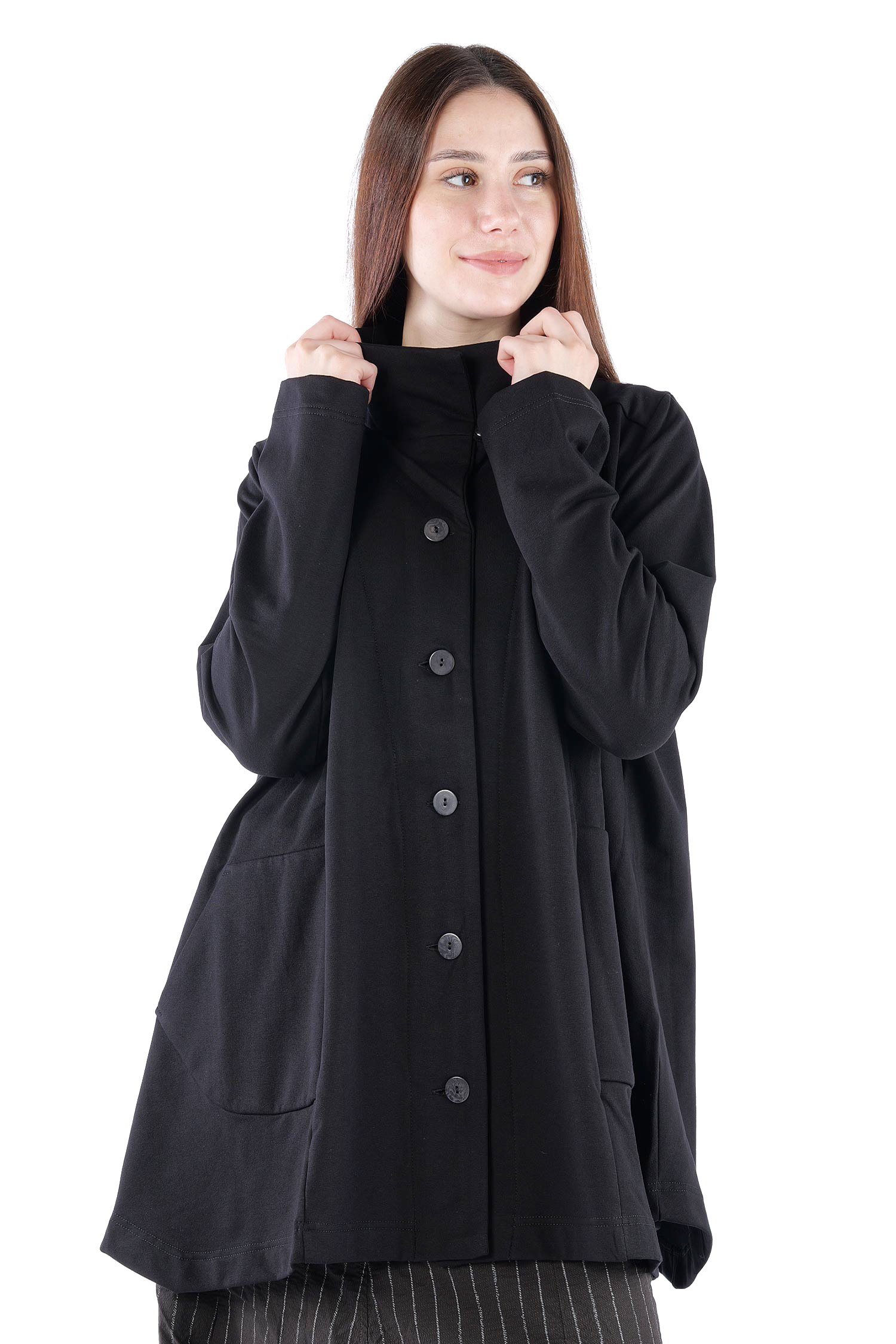 Blazerjacke - Schwarz - U6667-U