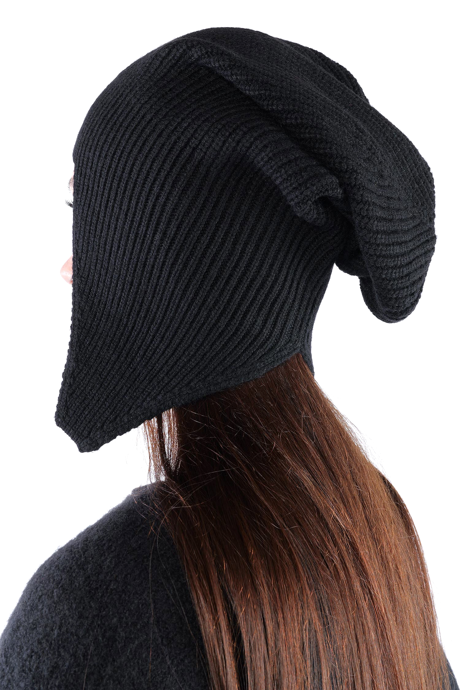 Strickmütze - Schwarz - 2263454610