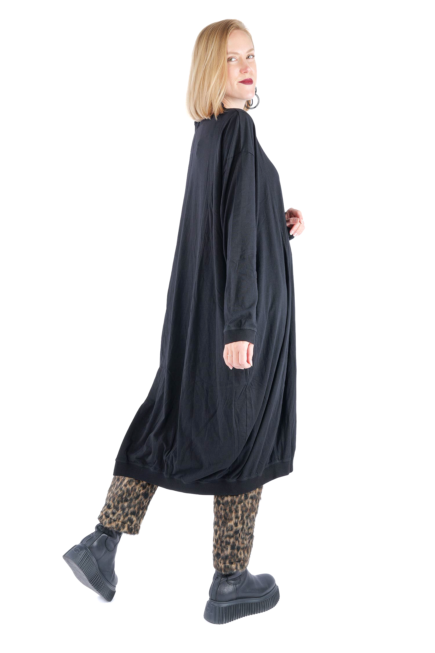 Jersey dress - Black - 2263260907