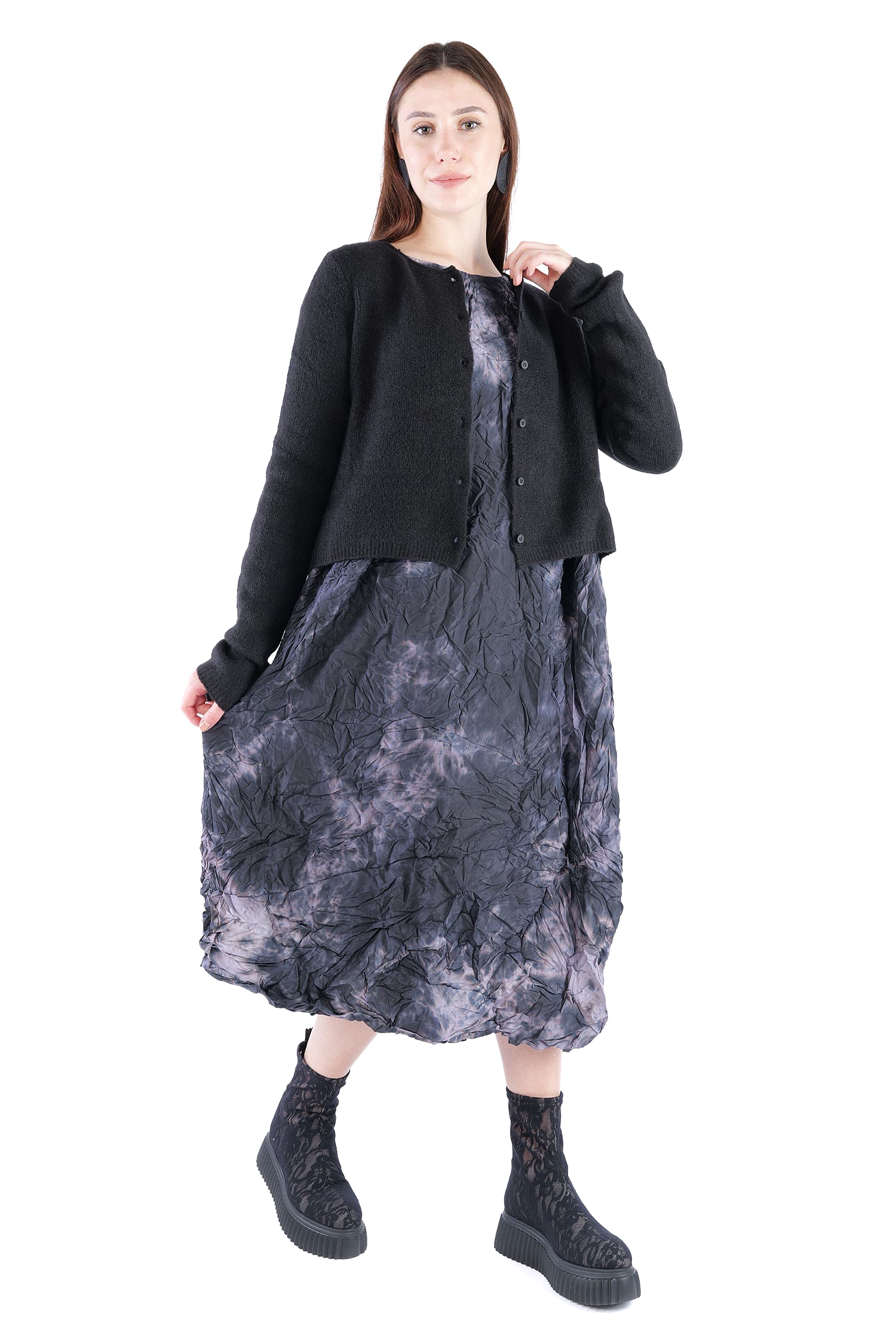 Strickjacke - Schwarz - 2263277101