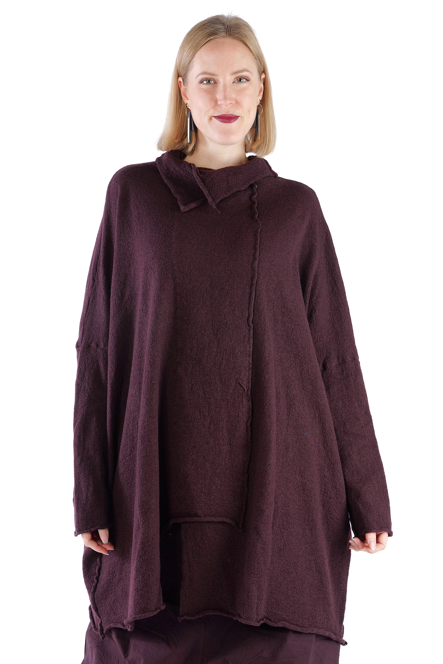 Wolltunika - Purple - 2261687014