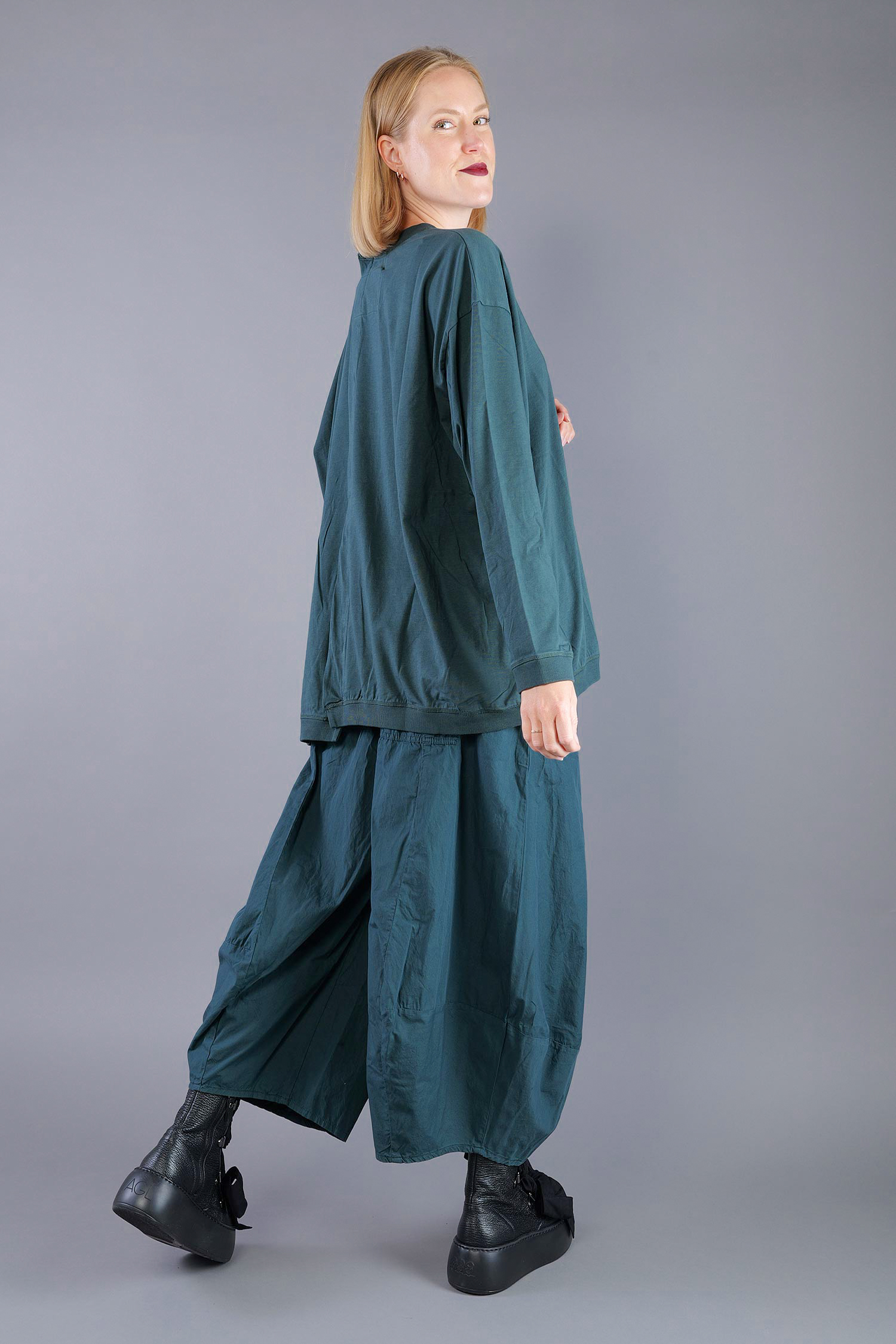 Jersey pullover - Forest - 2263260506