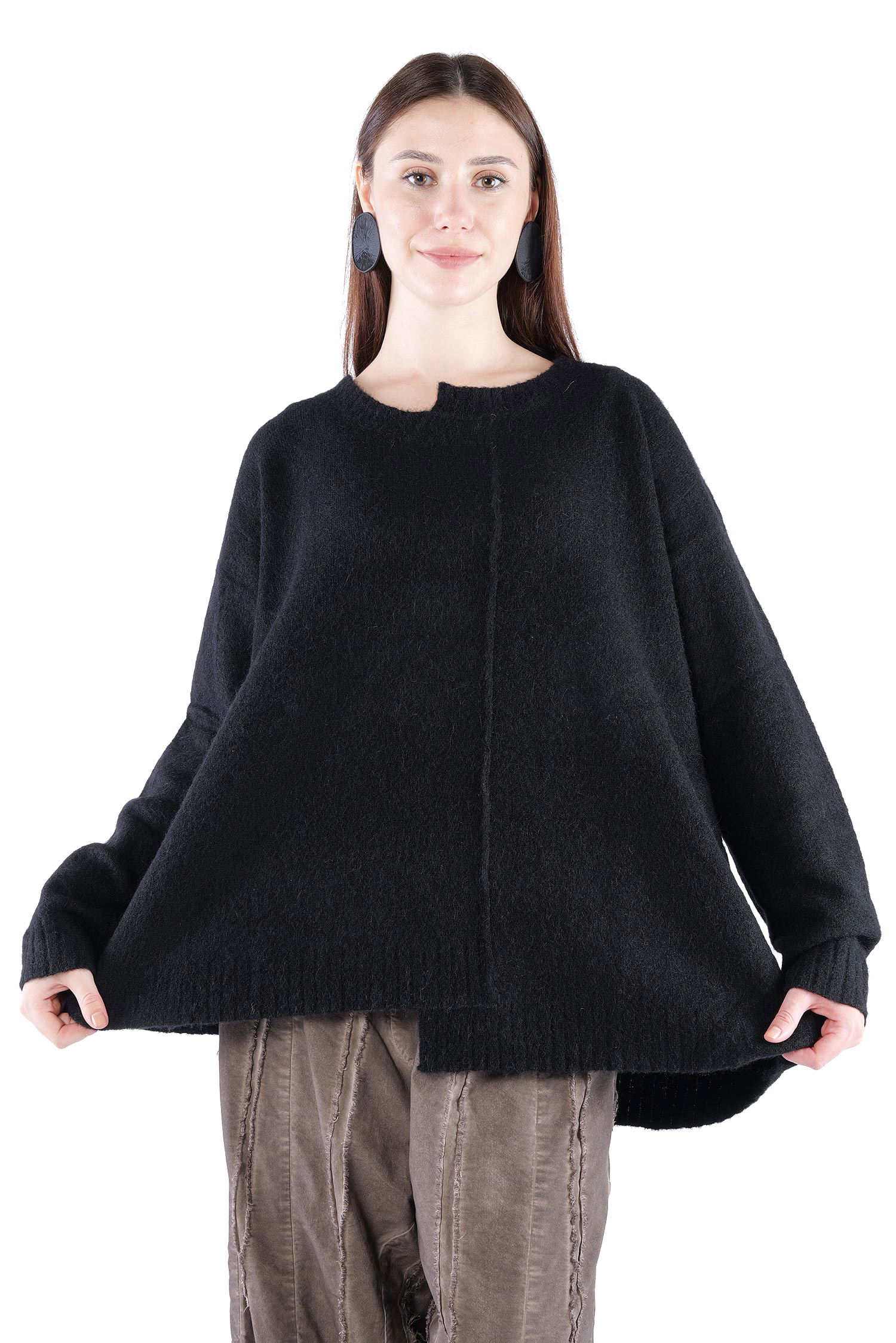 Strickpullover - Schwarz - 2263310701