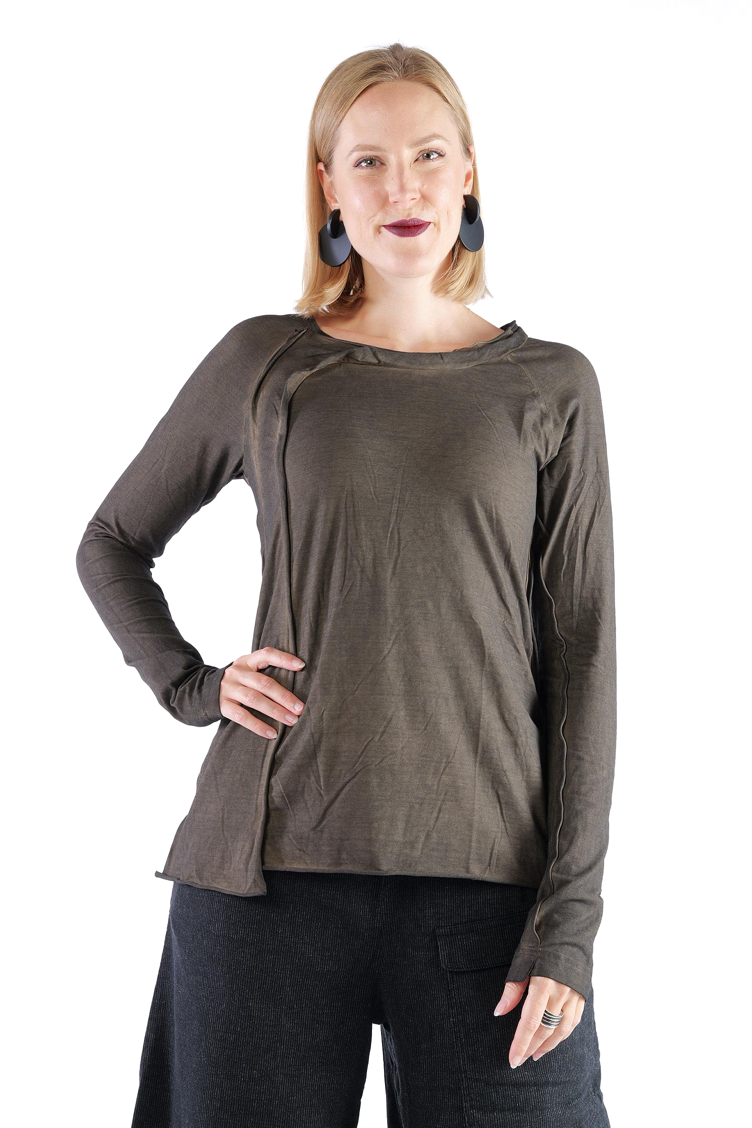 Dekorativer Jerseypullover - Dk dakar cloud - 2262560503