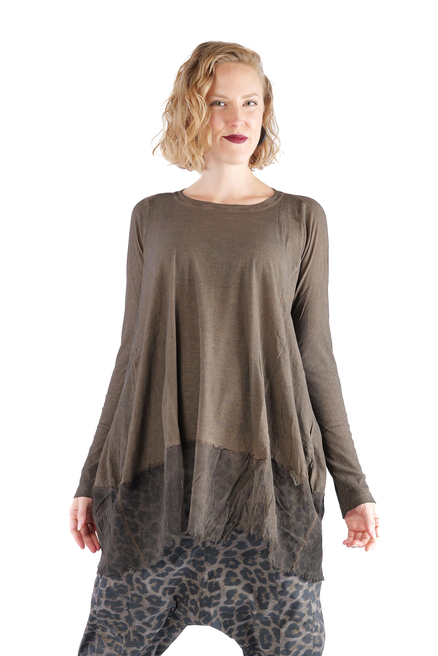 Rippjersey Tunika - Dk dakar cloud - 2262340904