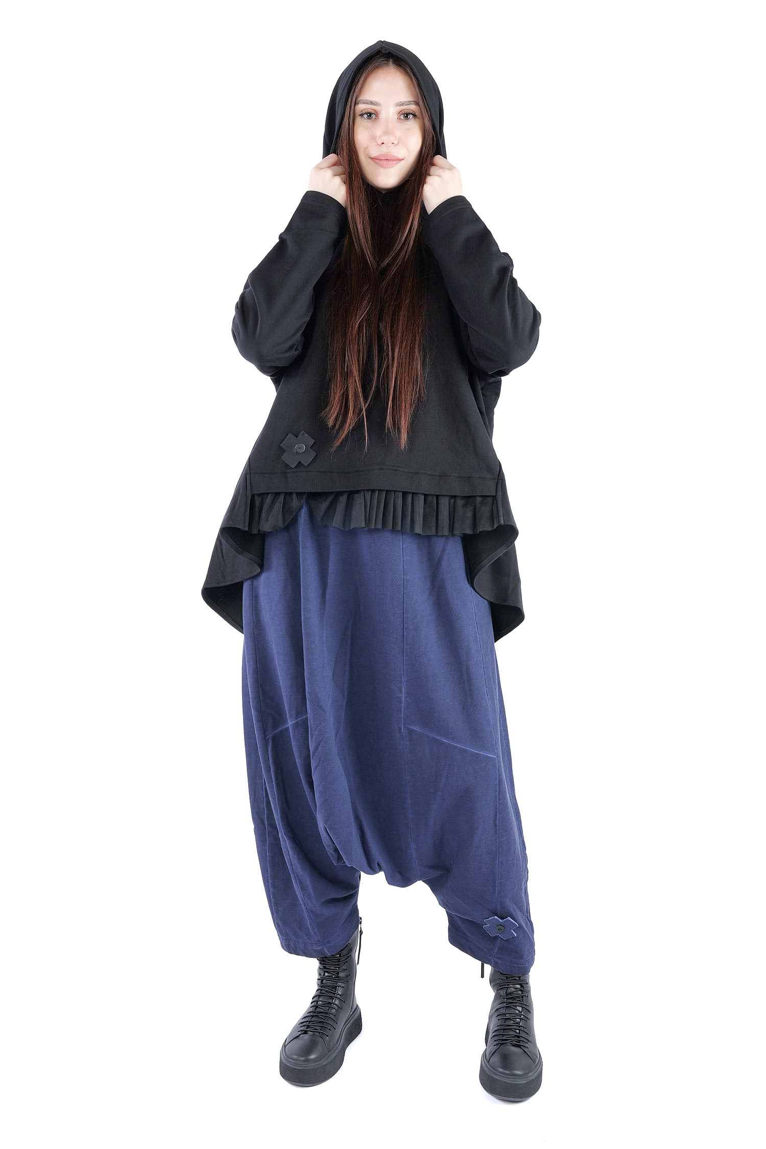 Sweat pullover - Black - 2128