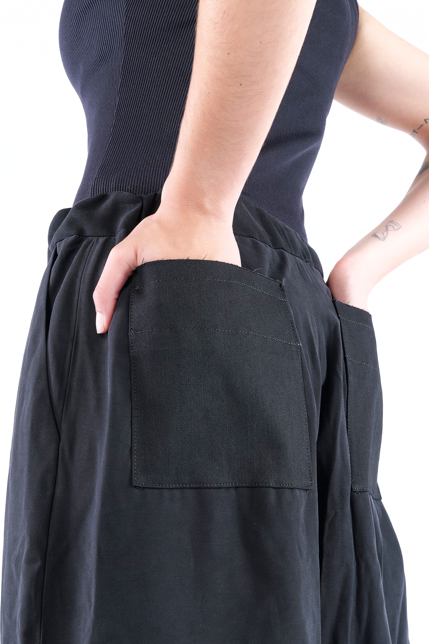 Weite Hose - Schwarz - J.Pinko