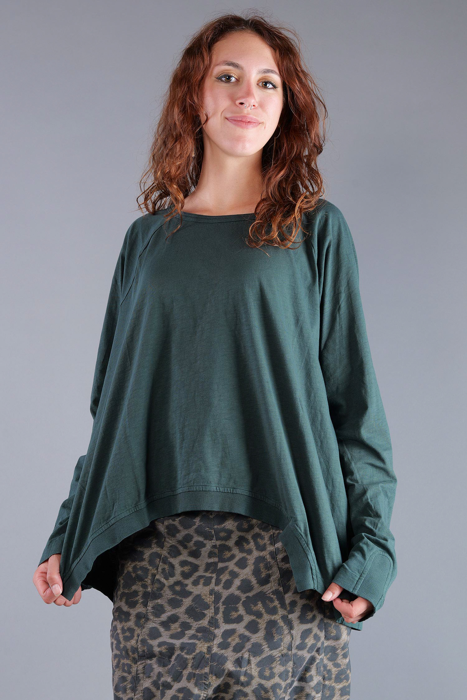 Oversize Pullover - Forest - 2263640513