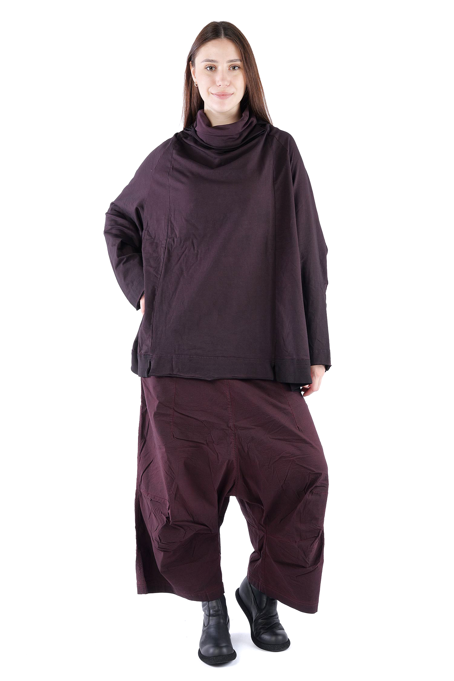 Oversize Sweatpullover - Purple cloud - 2261280505