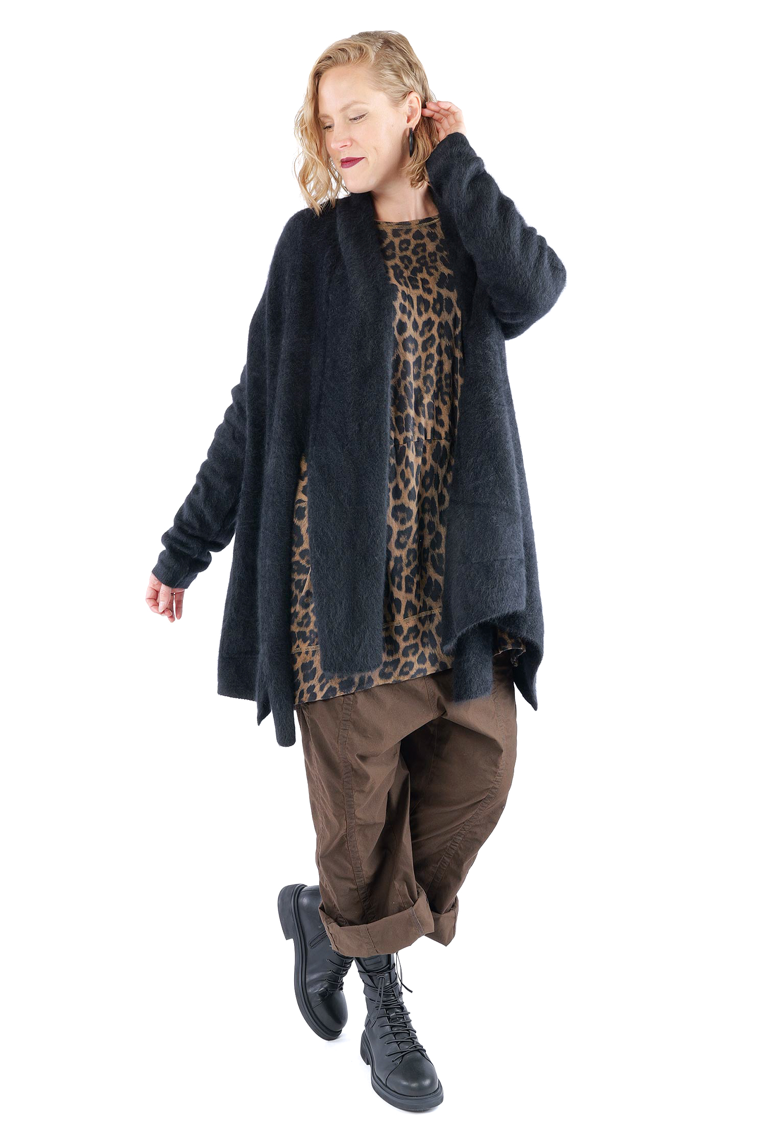 Waschbär Jacke - Schwarz - 2261417108