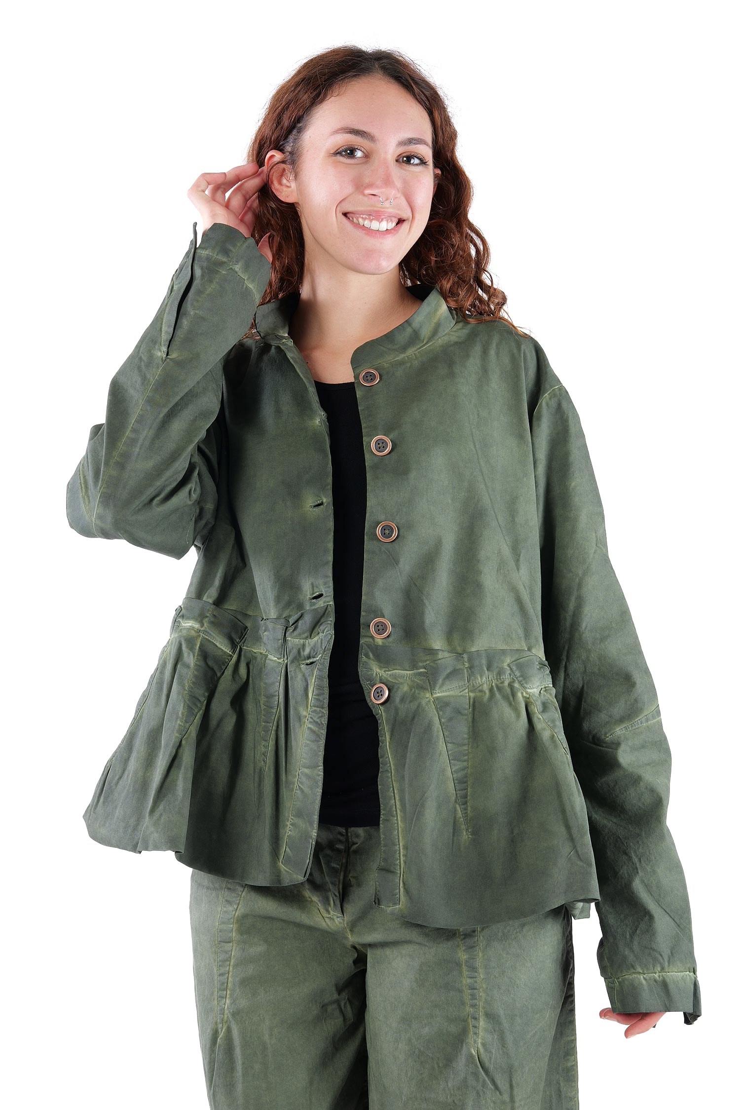 Oversized jacket - Park cloud - 2263501114