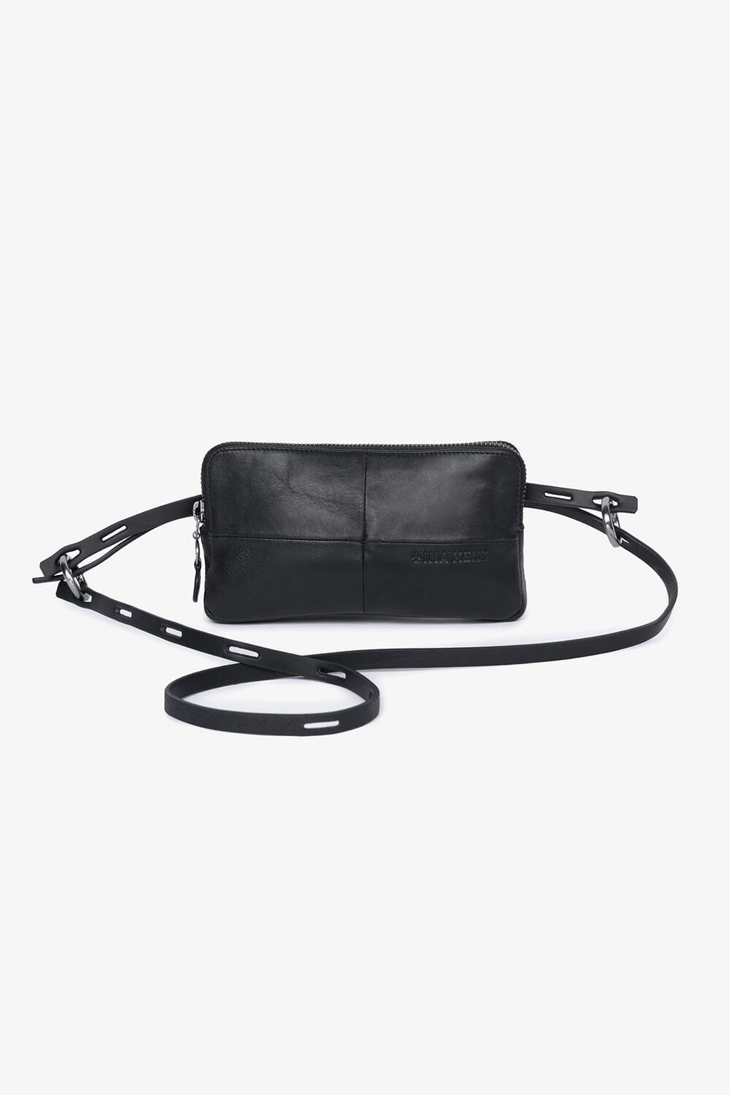 Kleine Leder Tasche - Natural True Black - X.ONI ed.2
