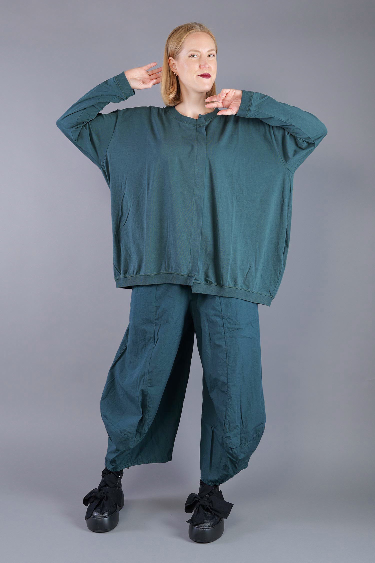 Jersey pullover - Forest - 2263260506