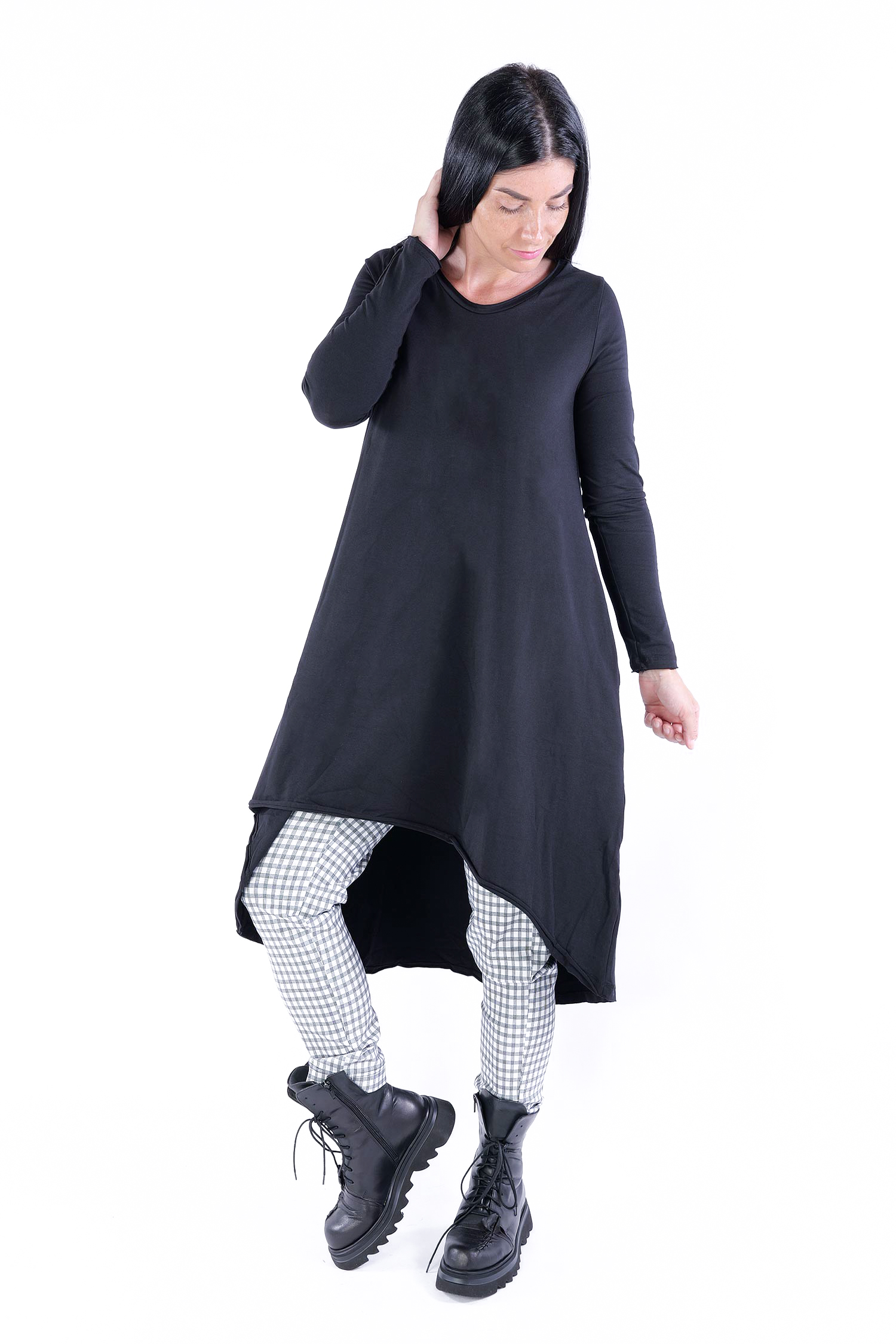 Jerseykleid - Schwarz - 252.02.03