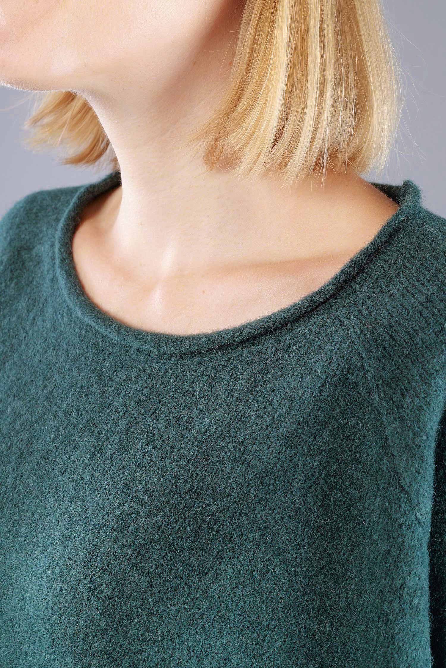 Knitted pullover - Forest park - 2263480702