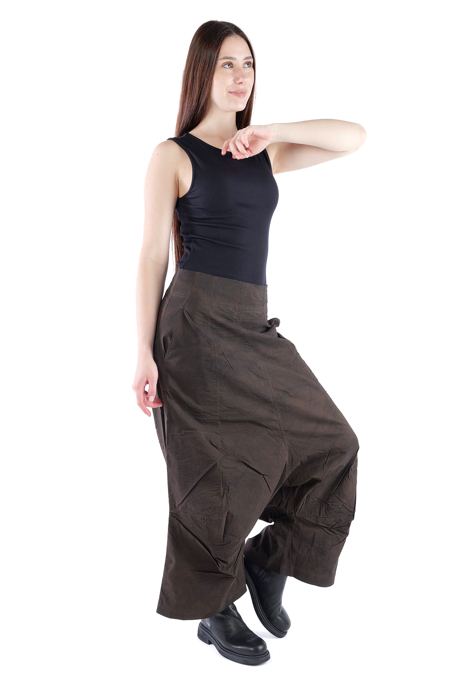 Weite Stretchhose - Umbra cloud - 2261240124