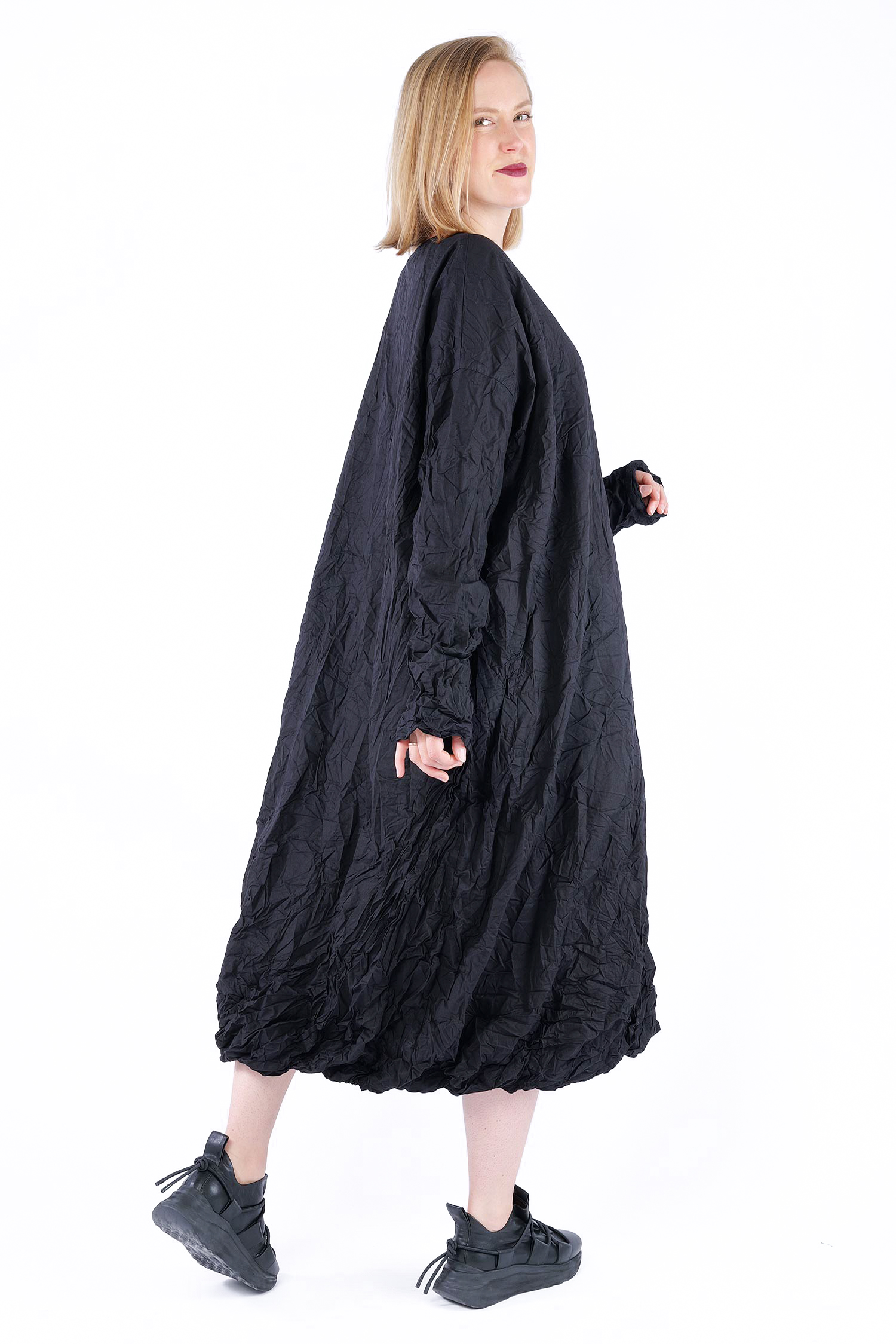 Langes Kleid - Schwarz - Unmade