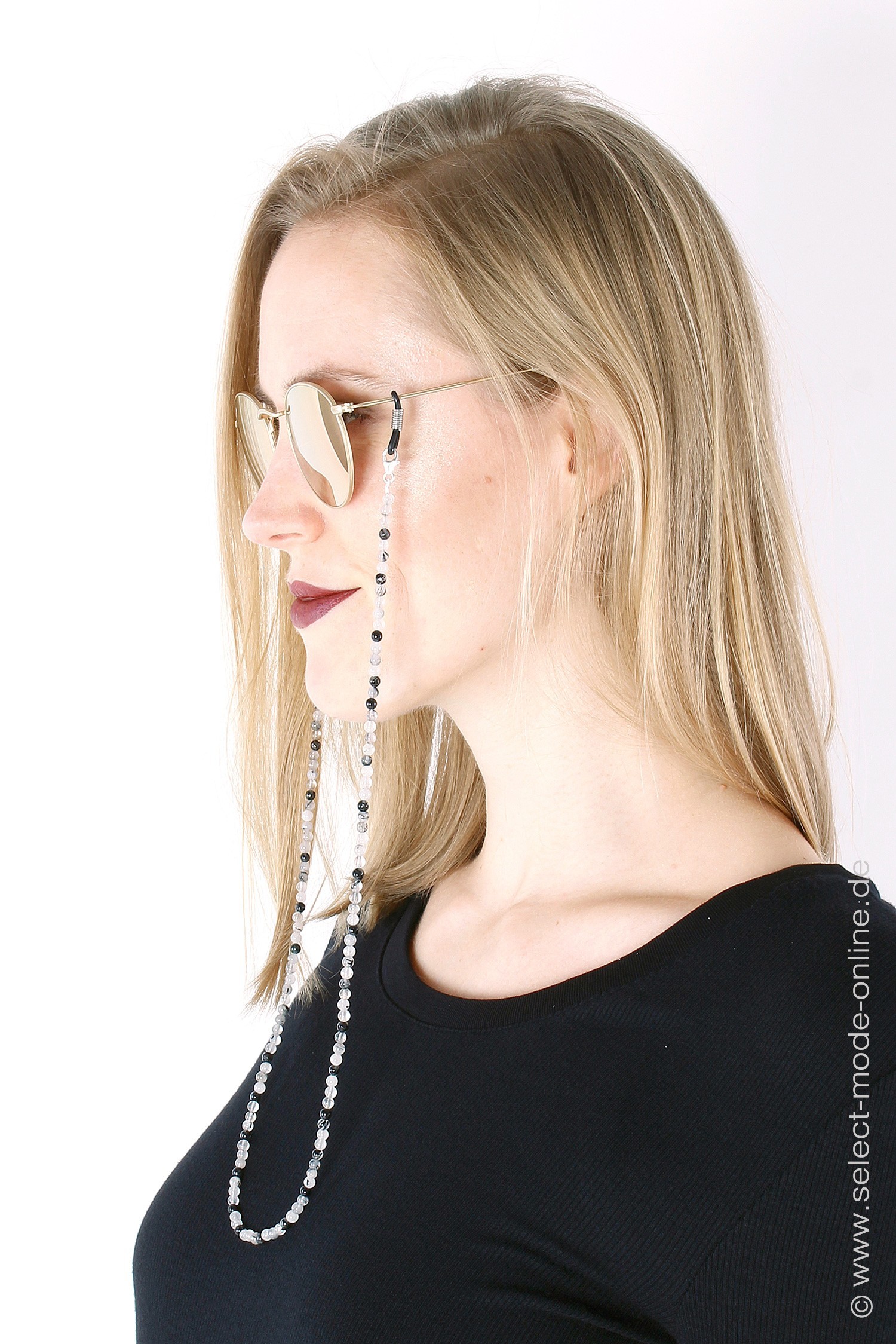 Brillen- & Halskette - Turmalinquarz