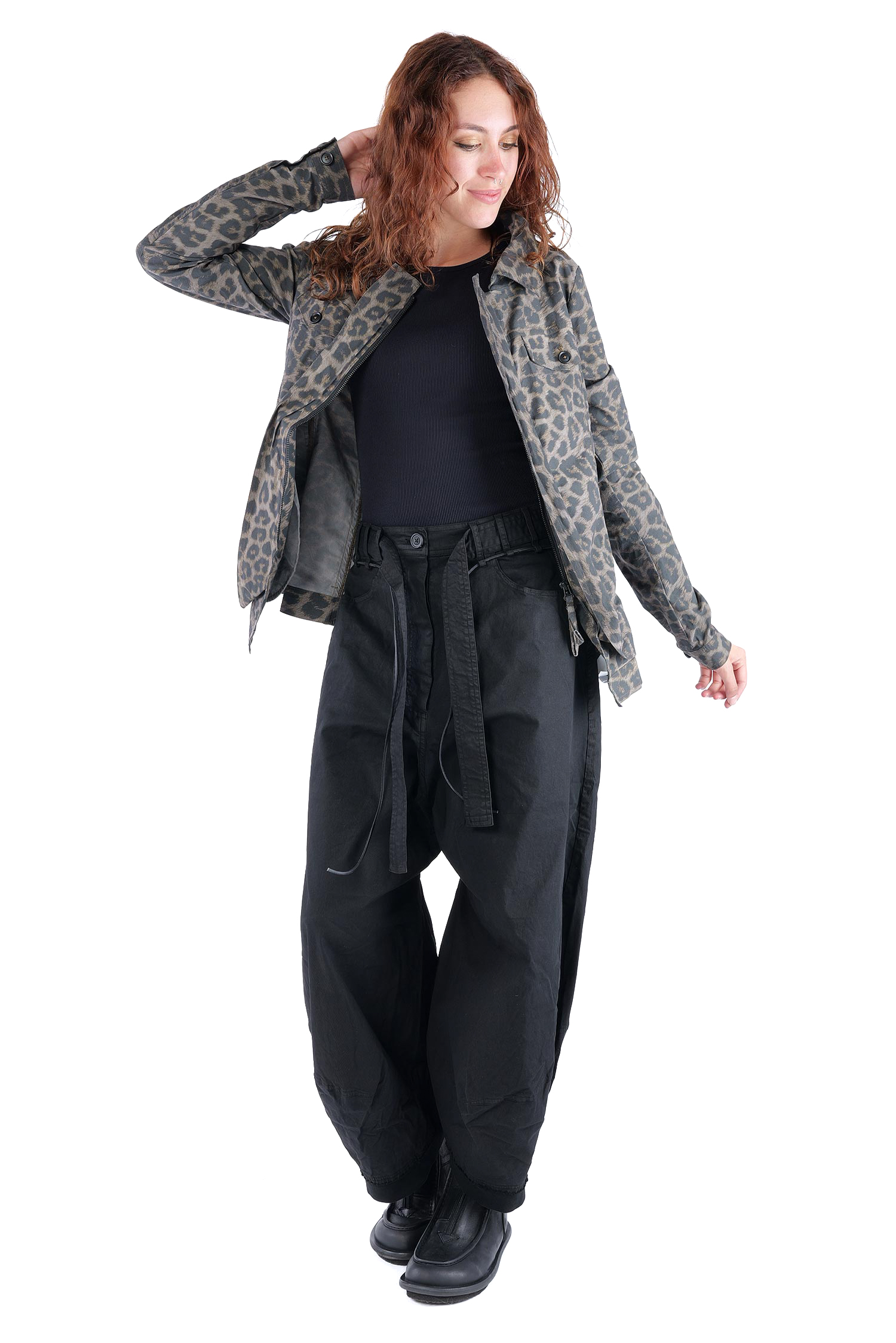 Superstretch-Jacke - Leo black cloud - 2261391102