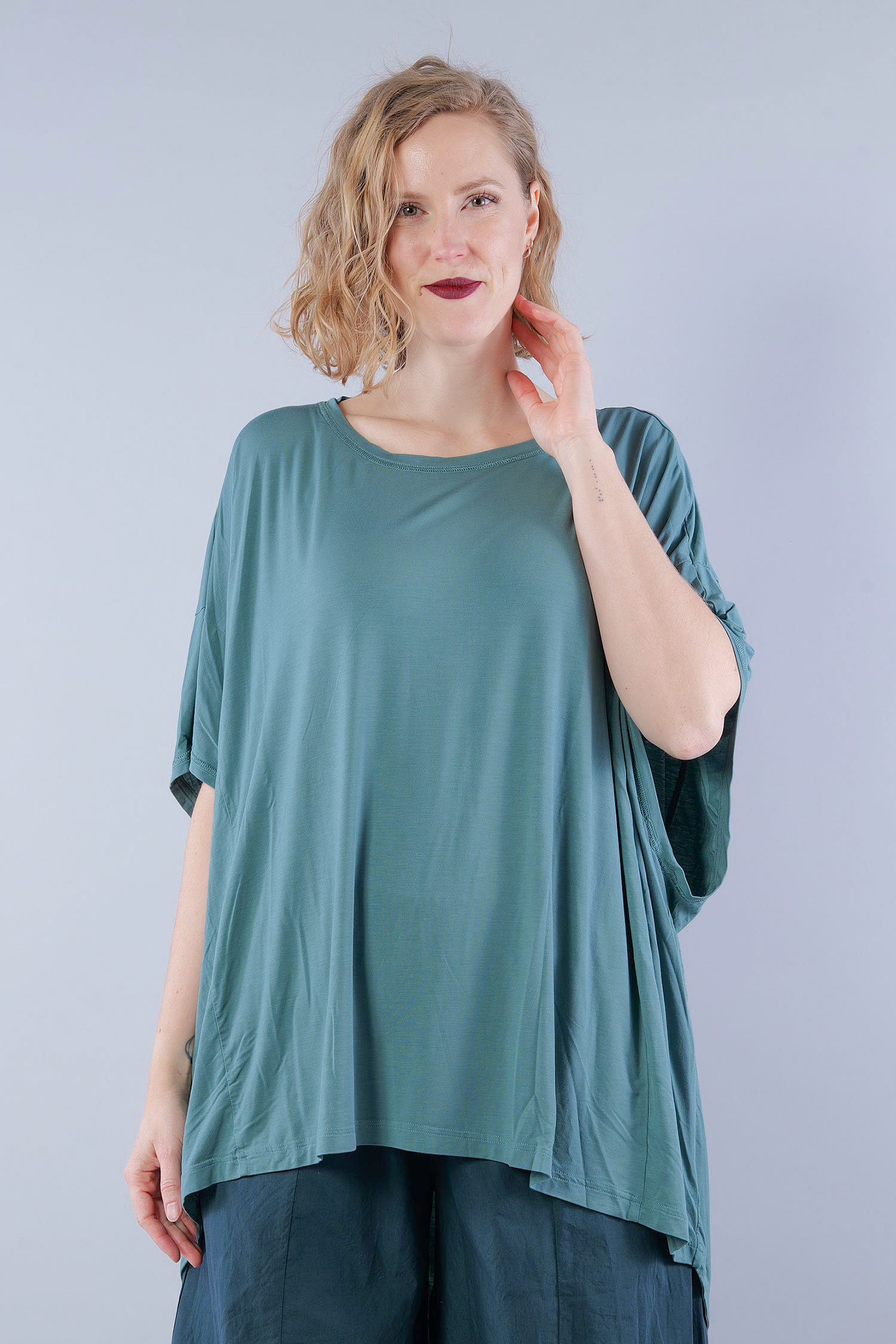 Oversize T-Shirt - Grass - 1263321908