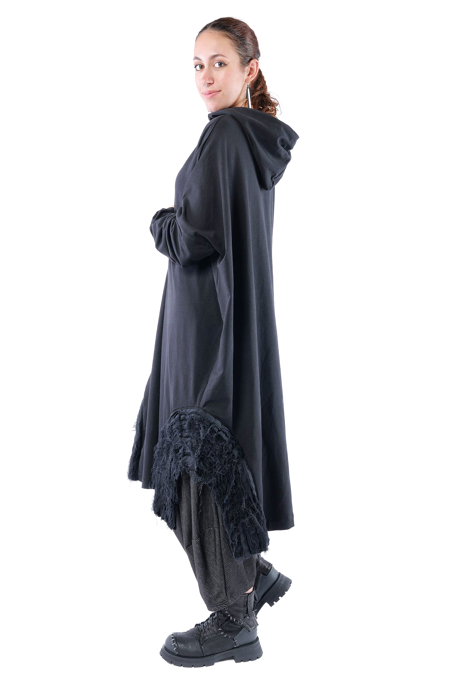 Oversize Tunika - Schwarz - J.Maia