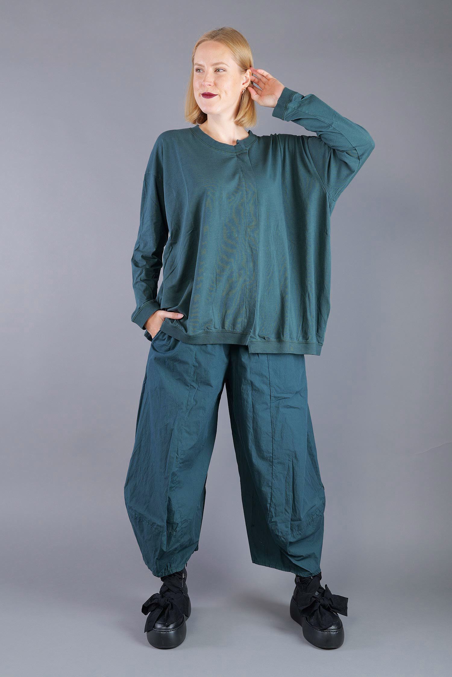 Jersey pullover - Forest - 2263260506
