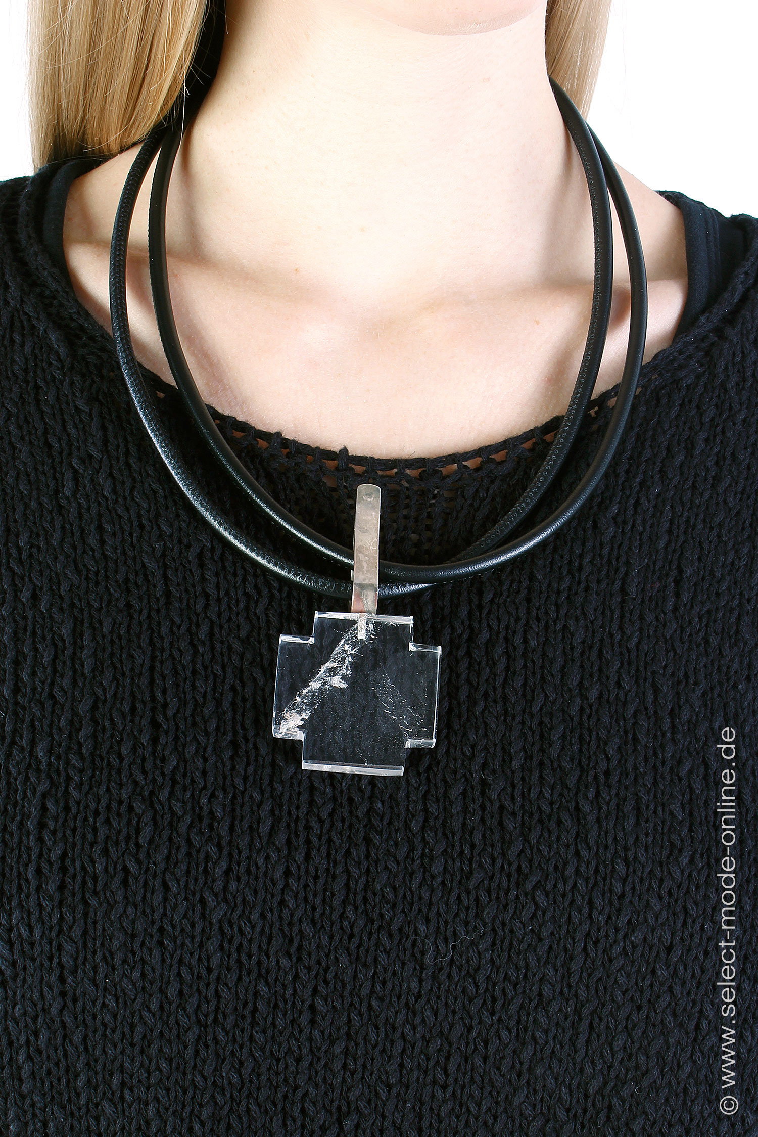 Plus Rock crystal Necklace - DG006