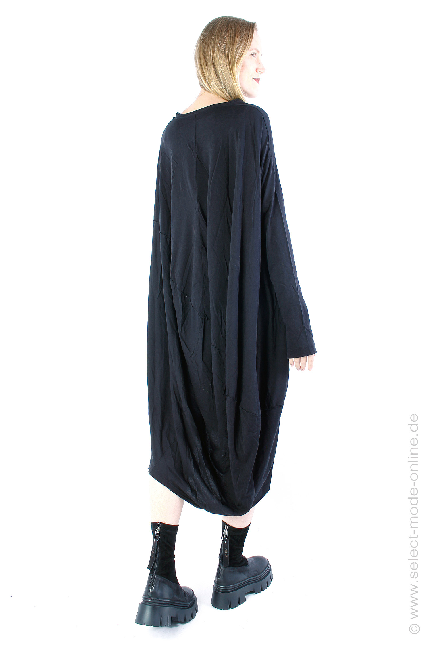 Tulpiges Kleid - schwarz - 2233370936