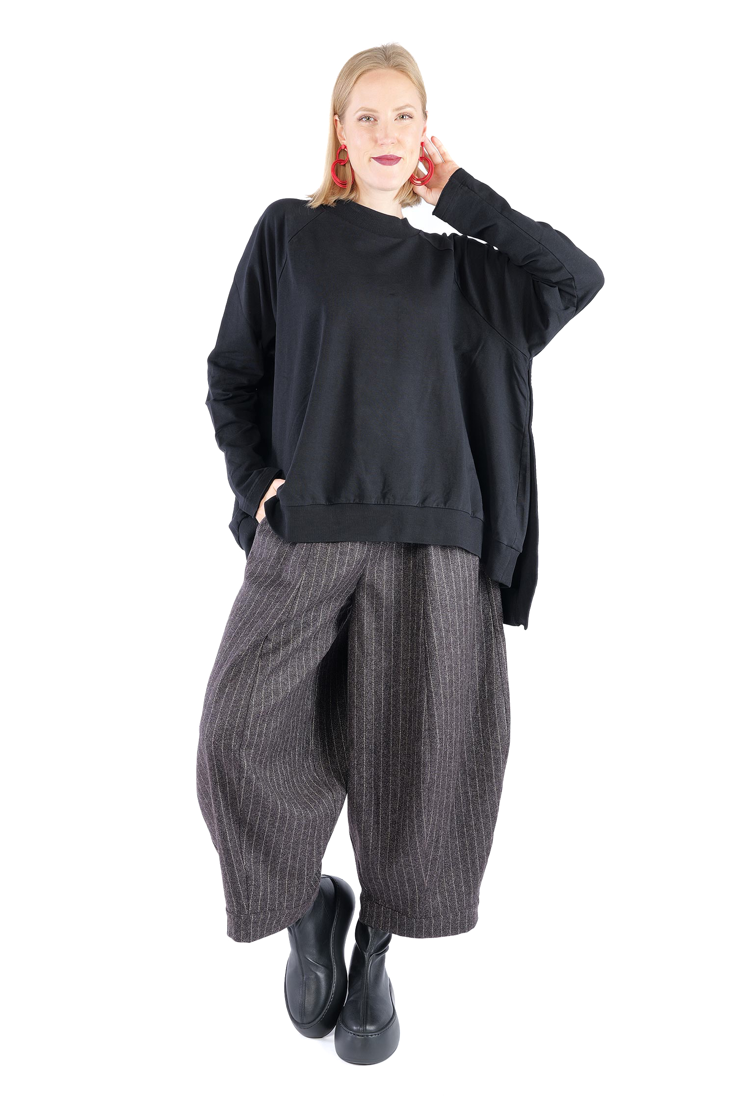 Sweatpullover - Schwarz - 2263250503