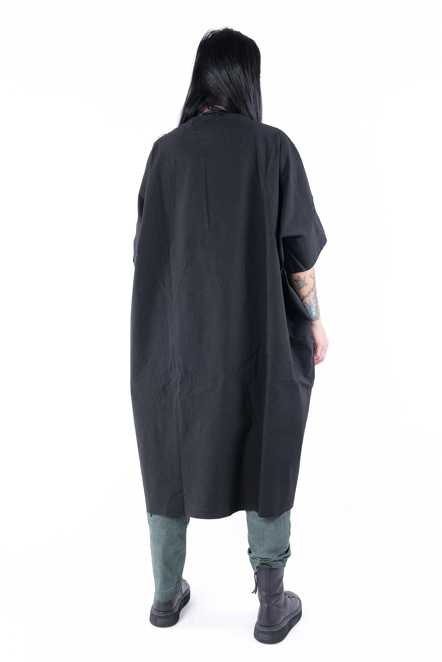 Oversize Kleid - Schwarz - 2252240907