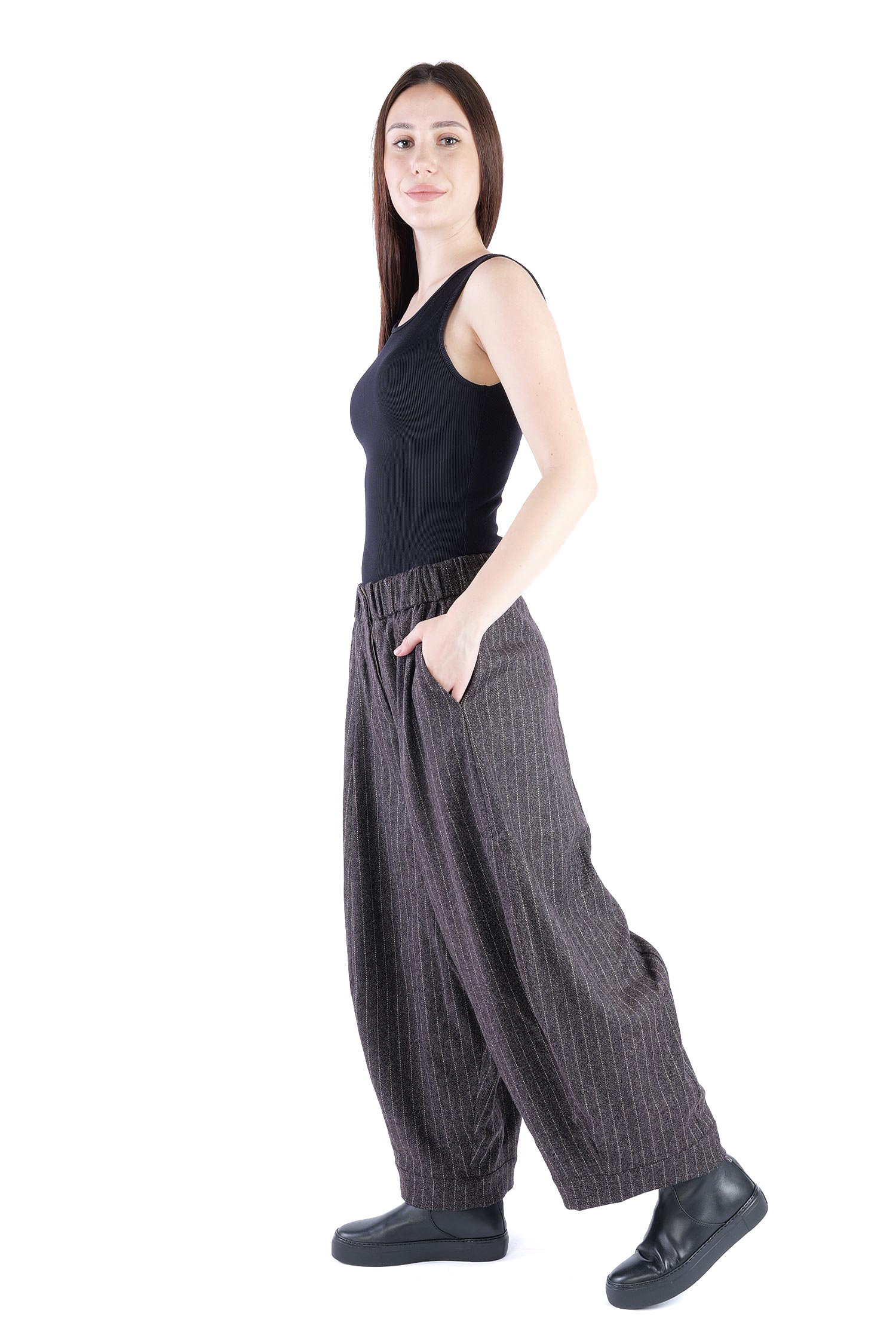 Tulpige Hose - Truffle striped - Nasiper