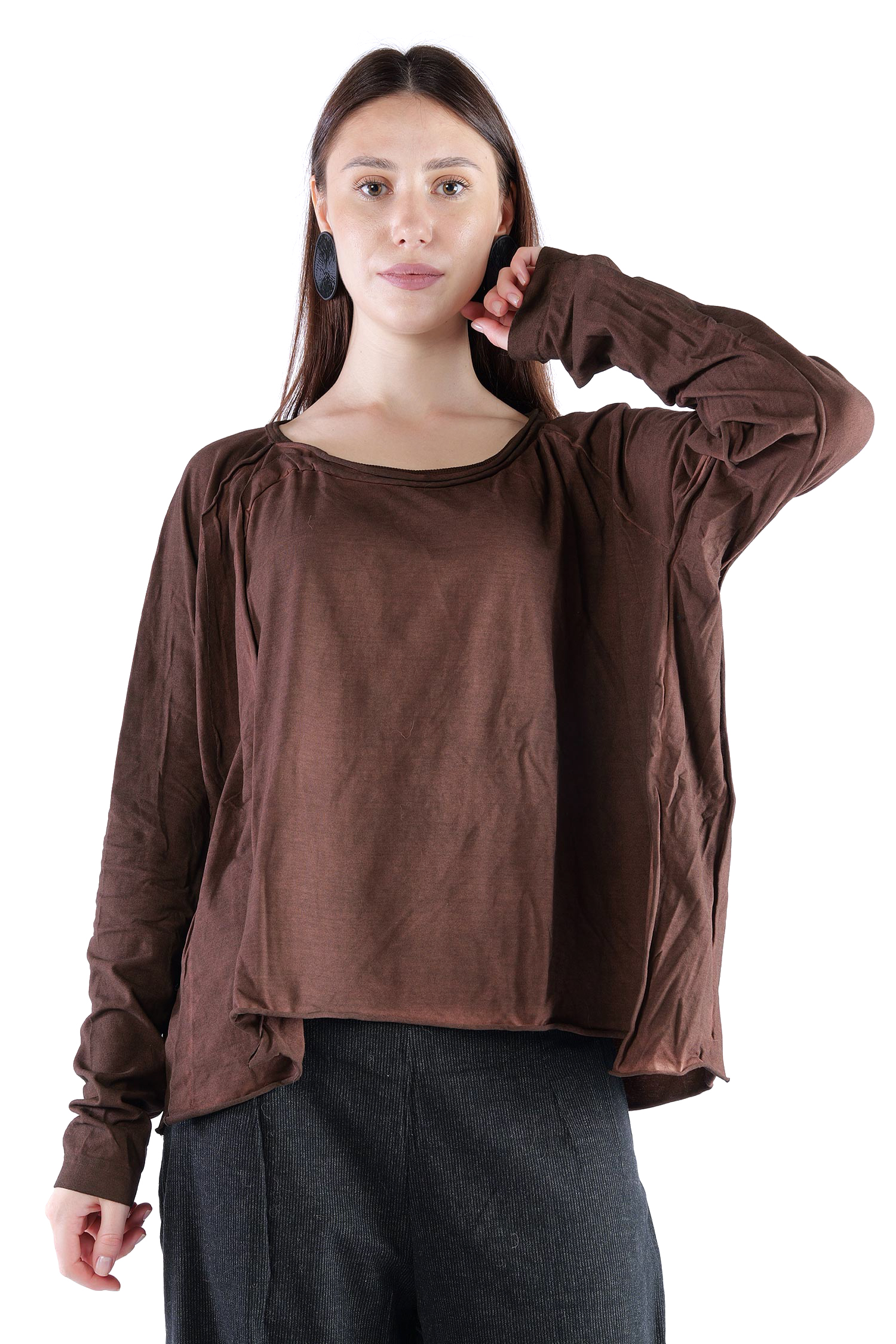 Oversize Jerseypullover - Henna cloud - 2262560506