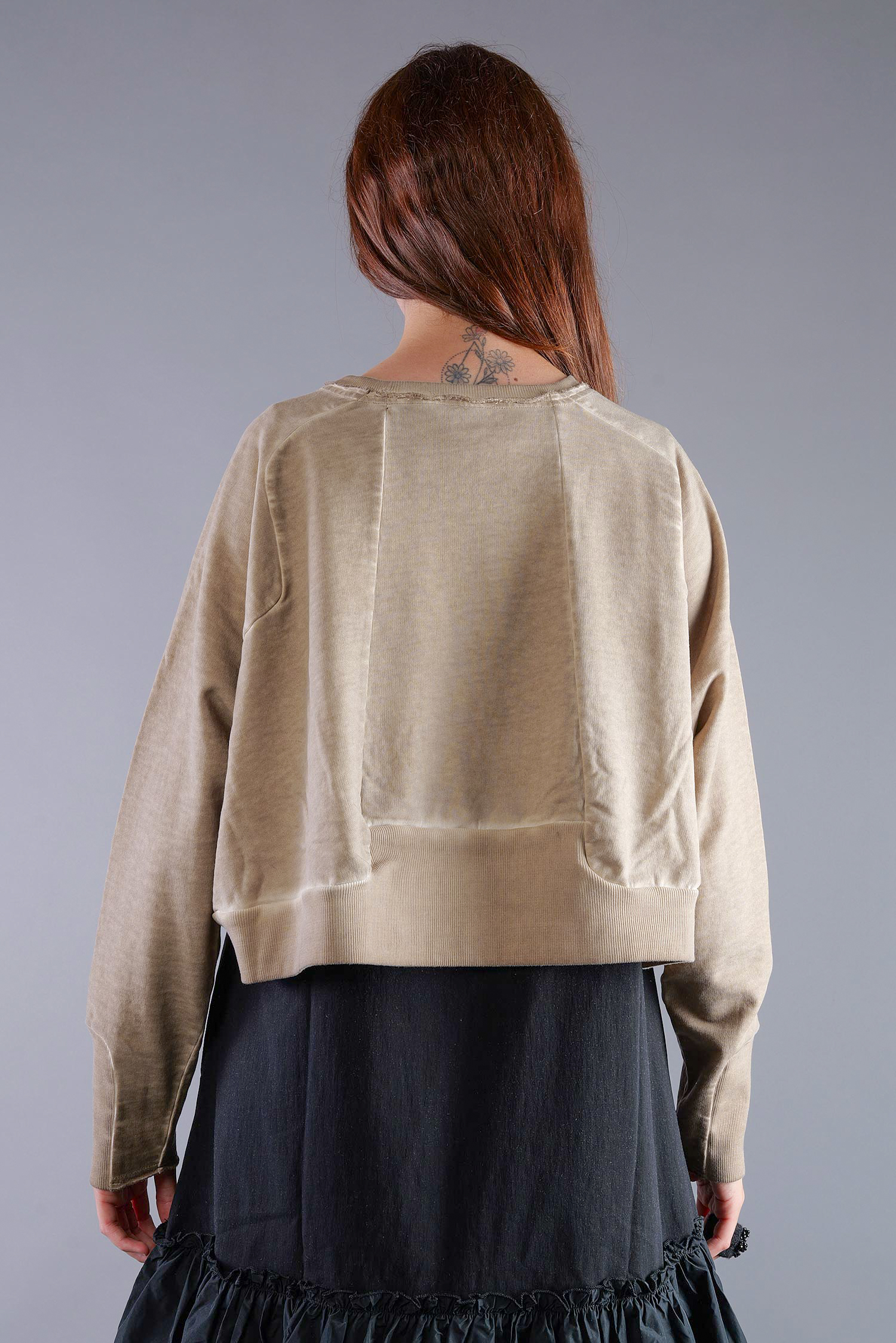Kurzer Sweatpullover - Desert print - 2137