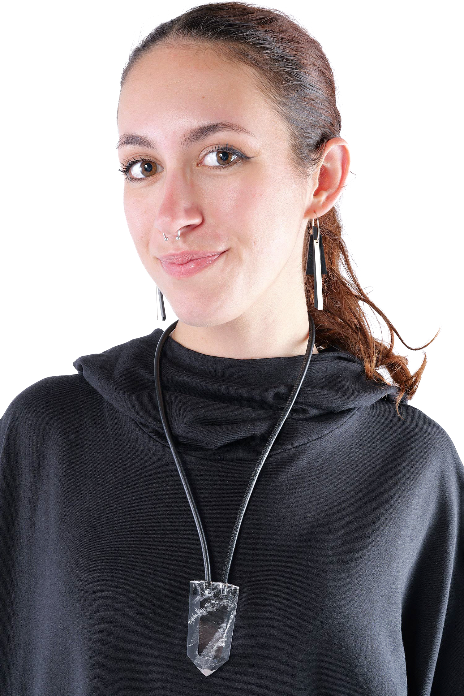 Rock crystal necklace - DG101