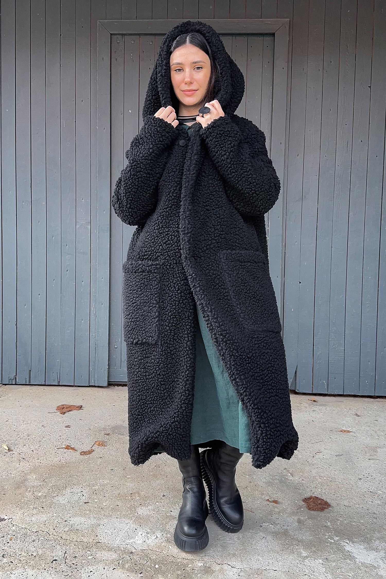 Long coat - black - W206