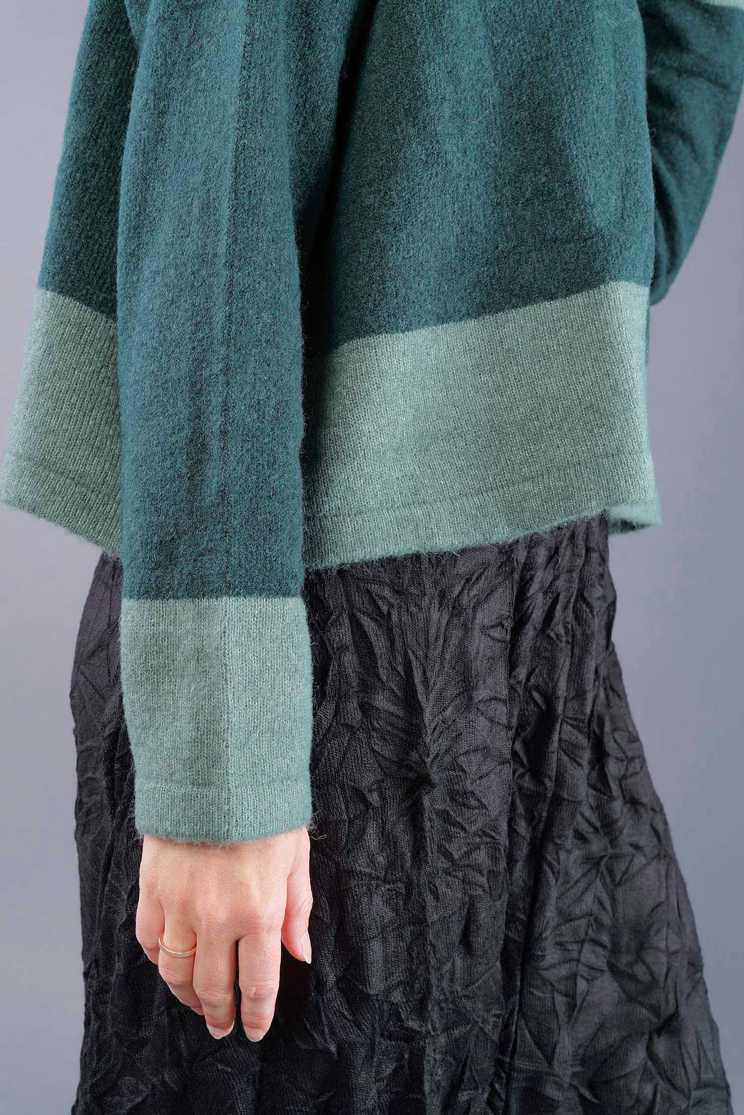 Knitted pullover - Forest park - 2263480702